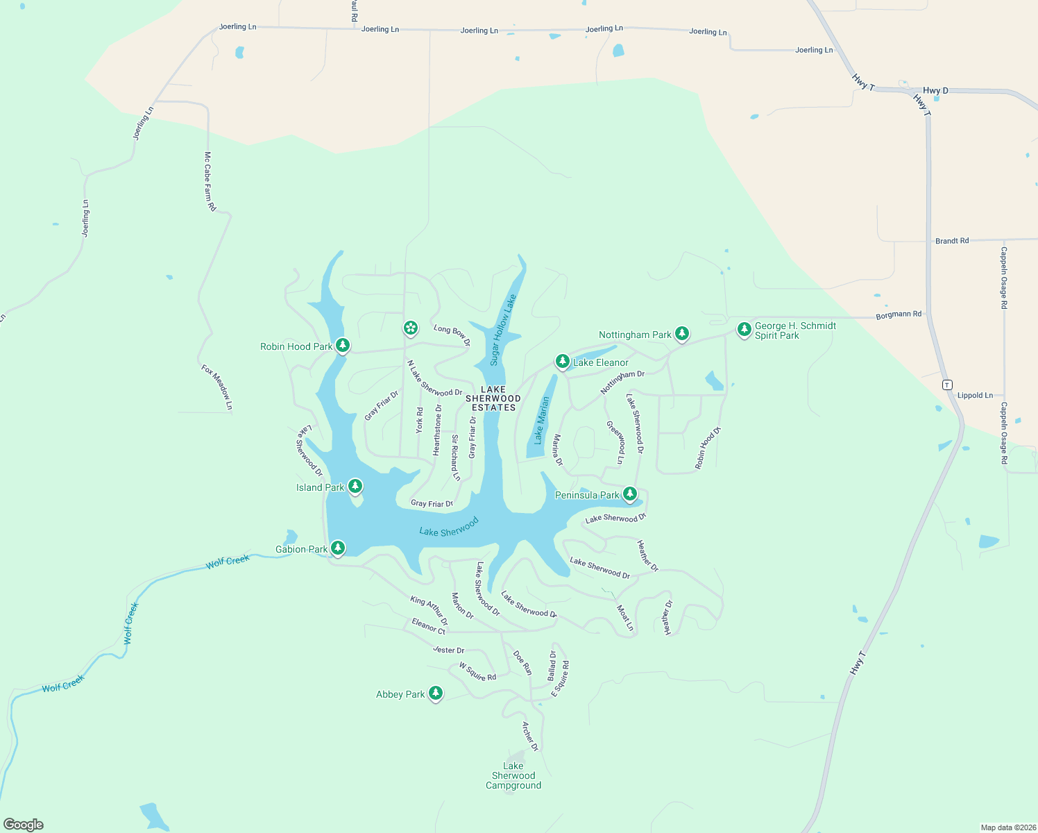 map of restaurants, bars, coffee shops, grocery stores, and more near 181 South Kings Road in Marthasville