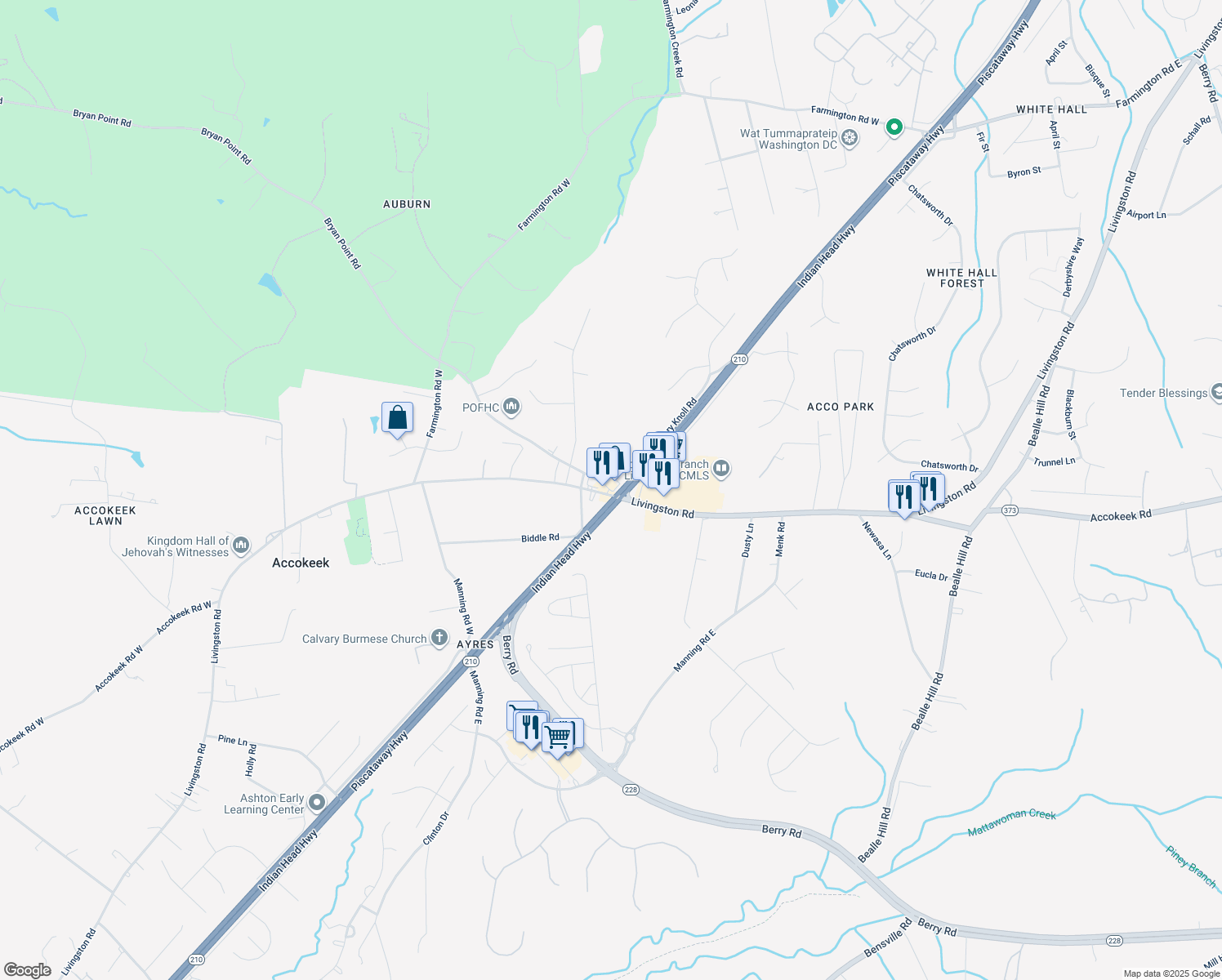 Accokeek Road, Accokeek MD Walk Score