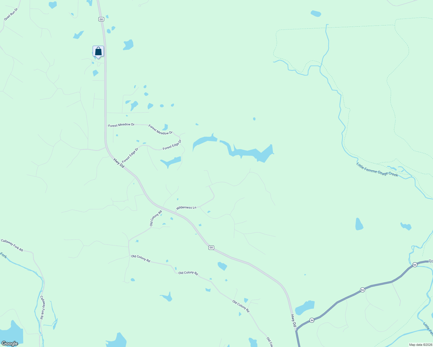 map of restaurants, bars, coffee shops, grocery stores, and more near 74 Rustic Lodge Lane in Defiance