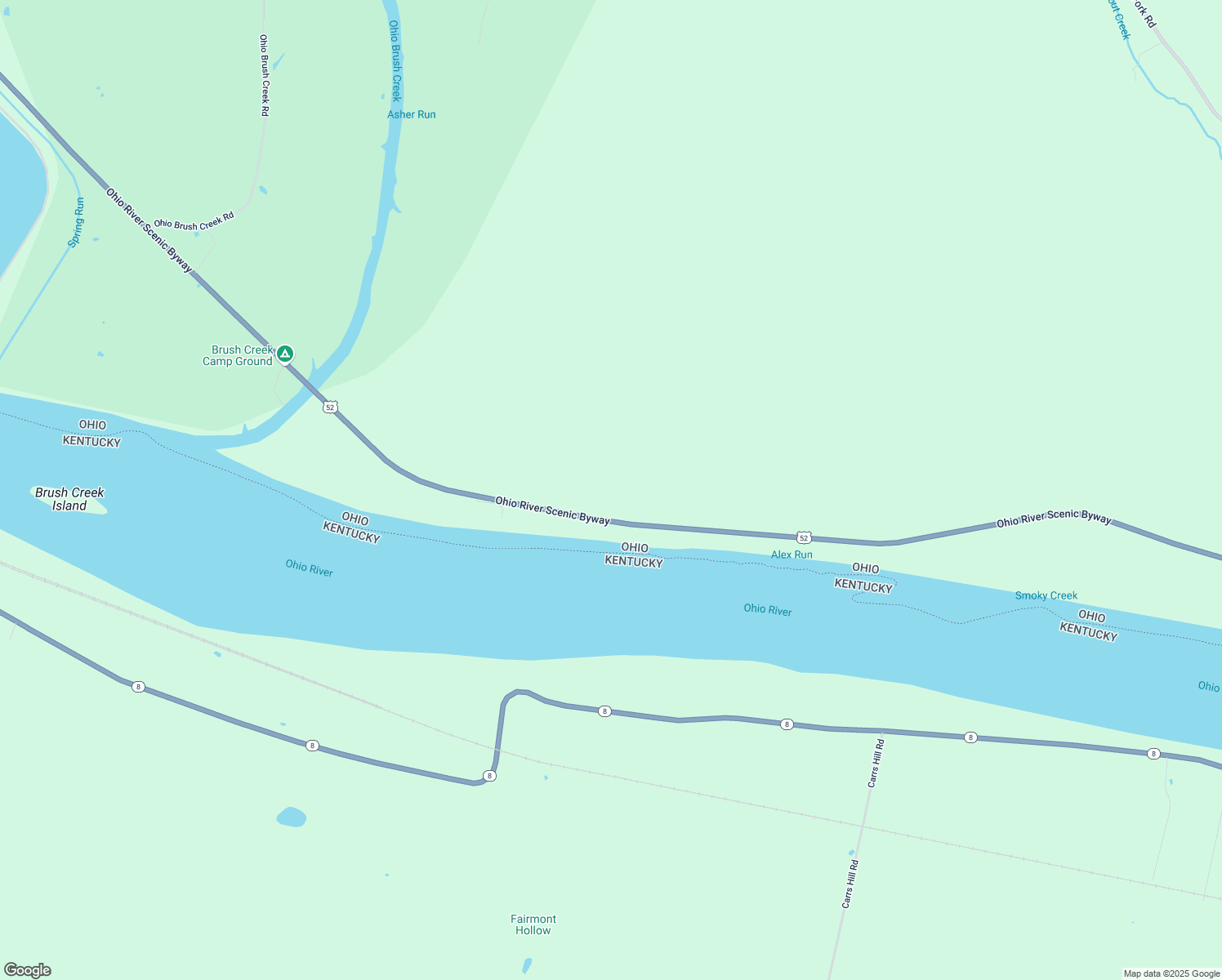 map of restaurants, bars, coffee shops, grocery stores, and more near 17964 U.S. 52 in Adams County