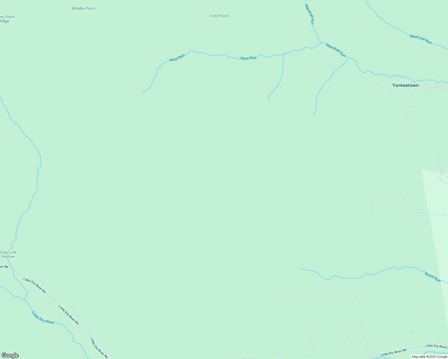 map of restaurants, bars, coffee shops, grocery stores, and more near in Fulks Run