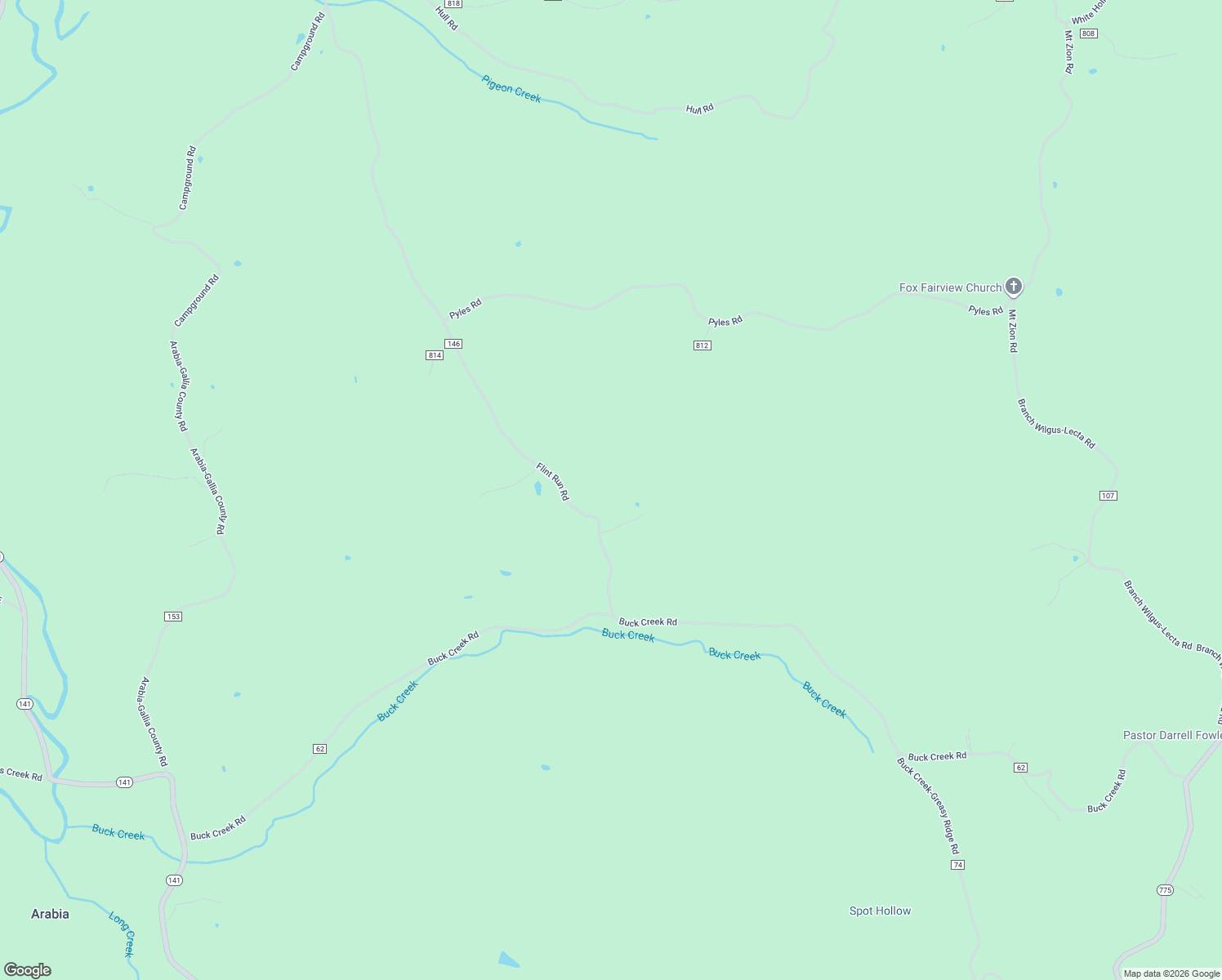 map of restaurants, bars, coffee shops, grocery stores, and more near 446 Township Road 209 in Willow Wood