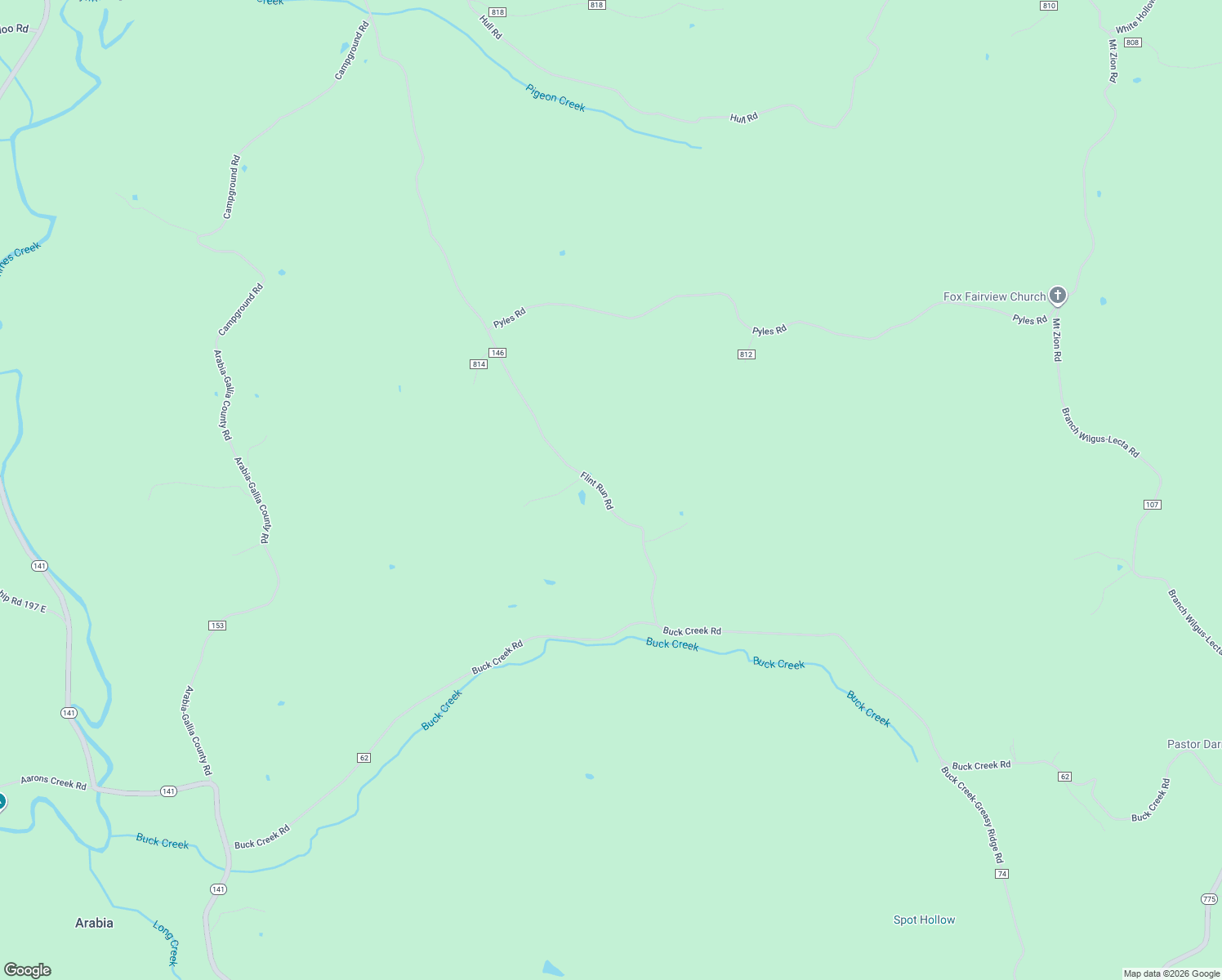 map of restaurants, bars, coffee shops, grocery stores, and more near 446 Township Road 209 in Willow Wood