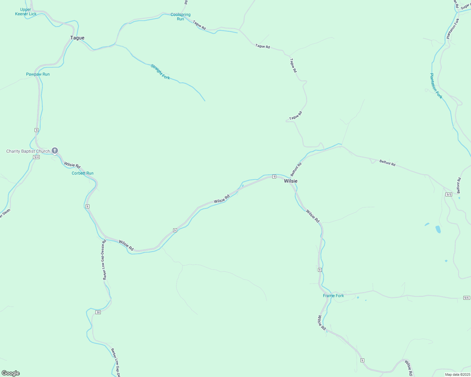 map of restaurants, bars, coffee shops, grocery stores, and more near 4564 Wilsie Road in Frametown