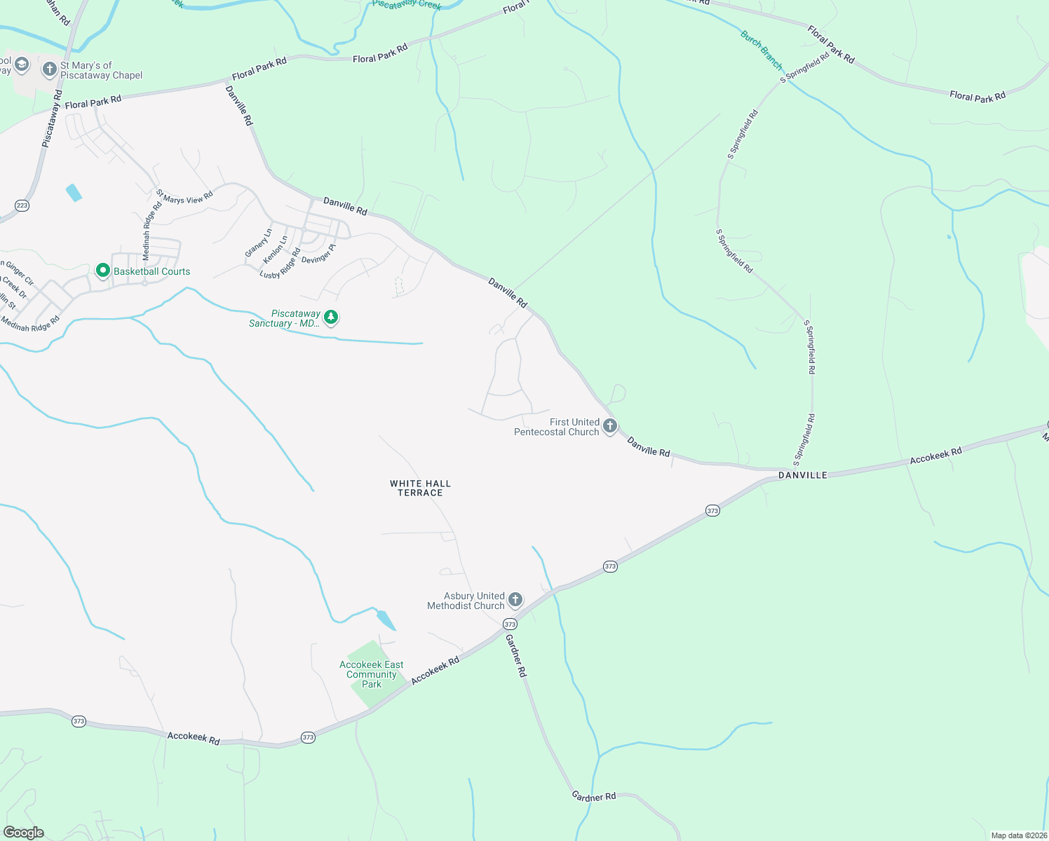 map of restaurants, bars, coffee shops, grocery stores, and more near 4005 Emory Ridge Road in Brandywine