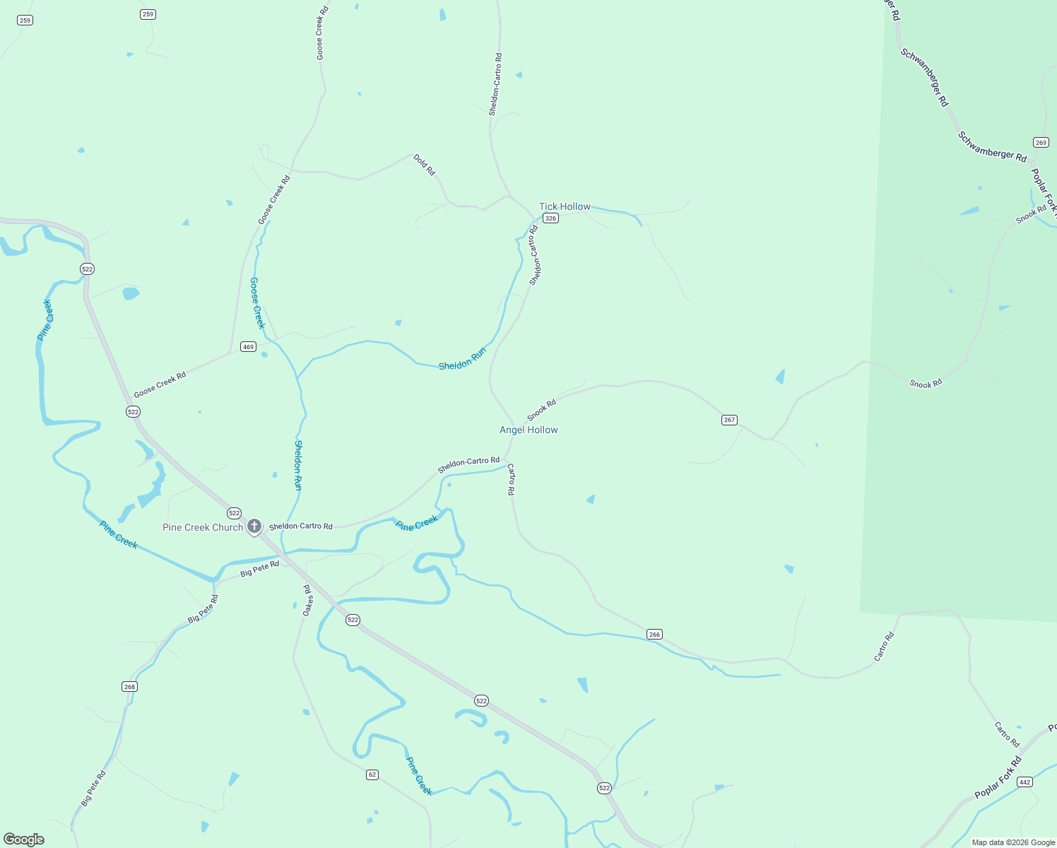 map of restaurants, bars, coffee shops, grocery stores, and more near 54 Snook Road in Franklin Furnace