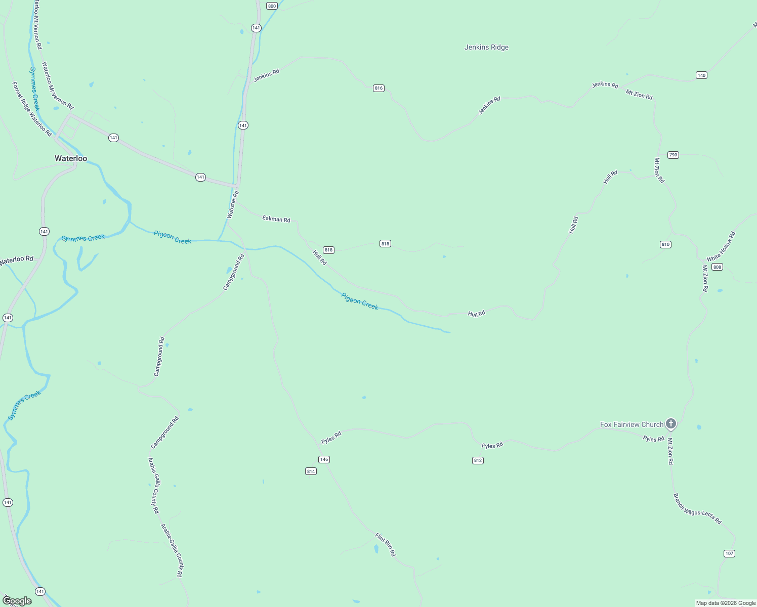 map of restaurants, bars, coffee shops, grocery stores, and more near 377 Hull Road in Patriot