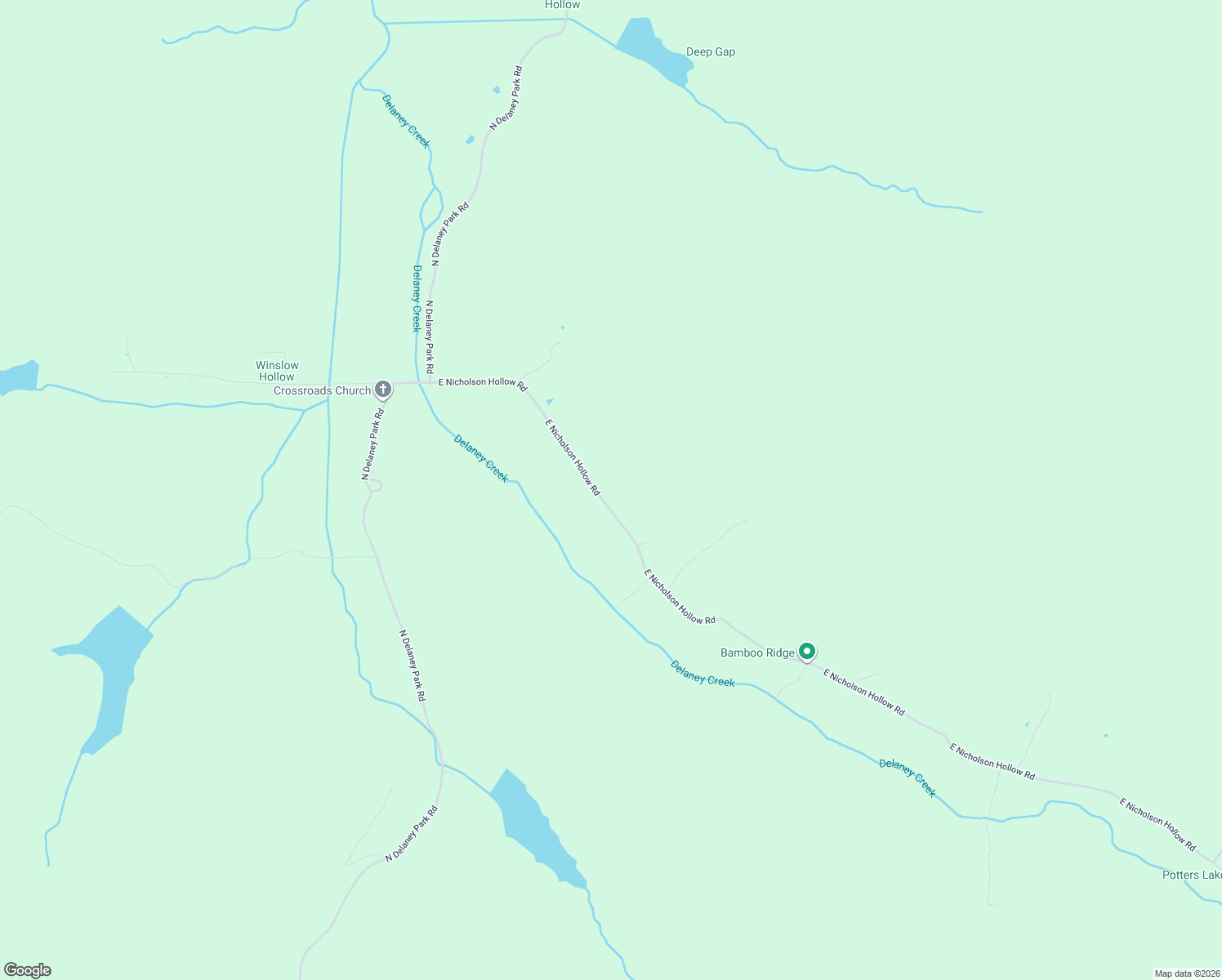map of restaurants, bars, coffee shops, grocery stores, and more near 3342 East Nicholson Hollow Road in Salem