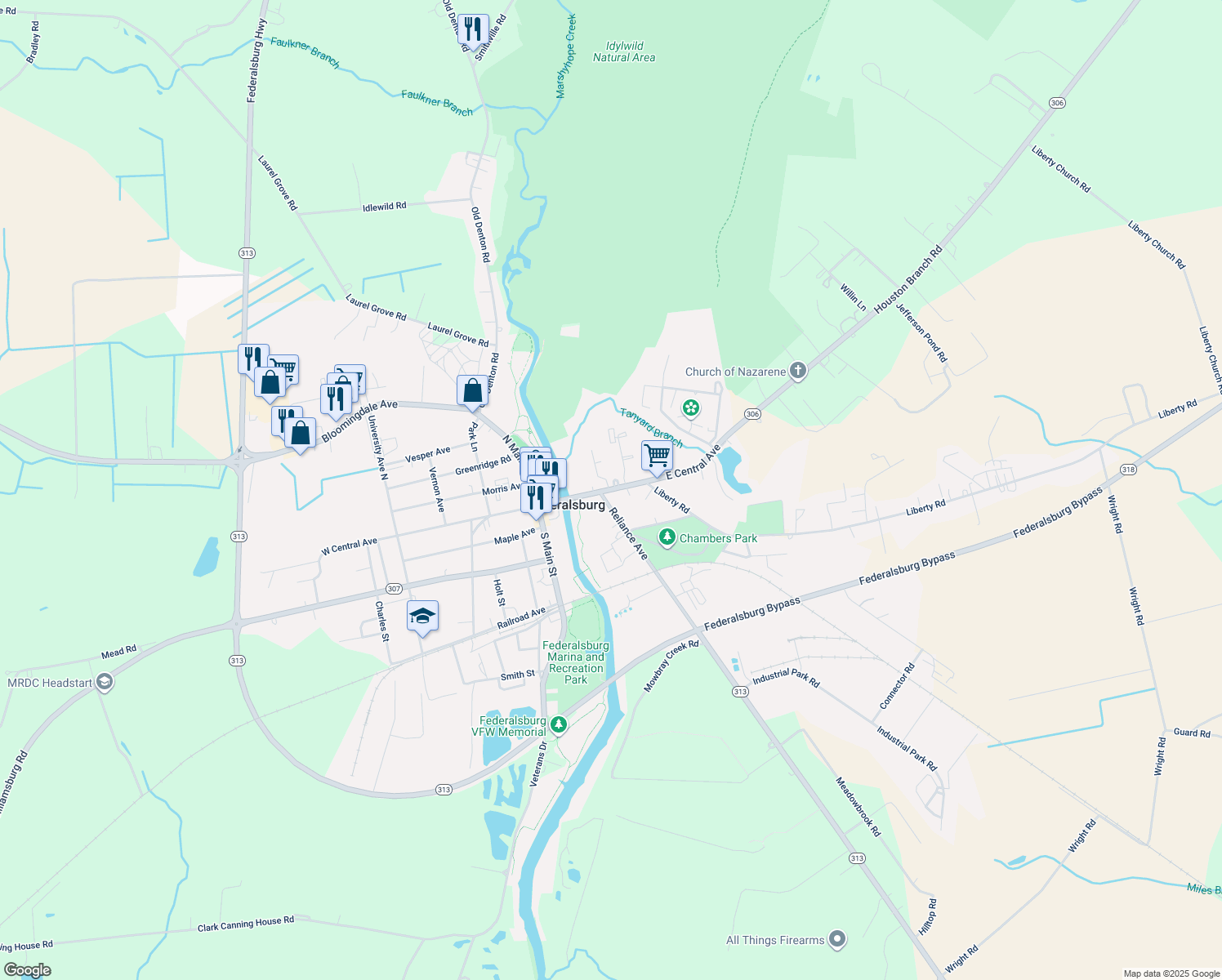 205 East Central Avenue, Federalsburg MD Walk Score