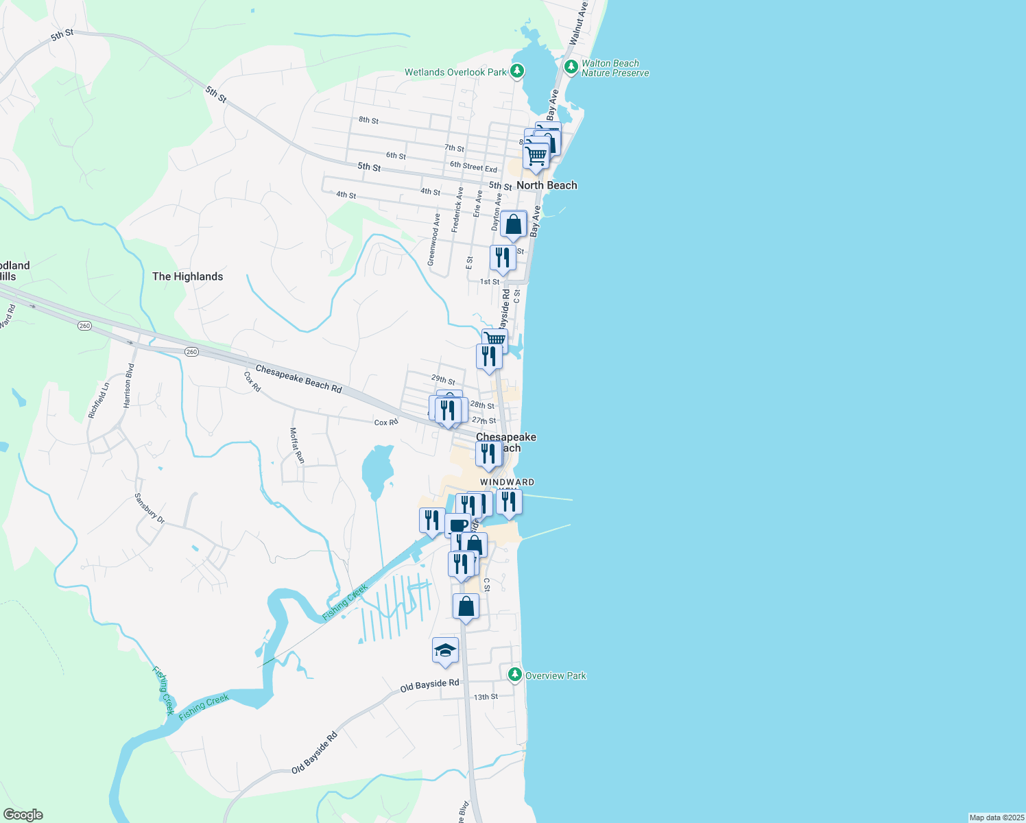 4015 28th Street, Chesapeake Beach MD Walk Score