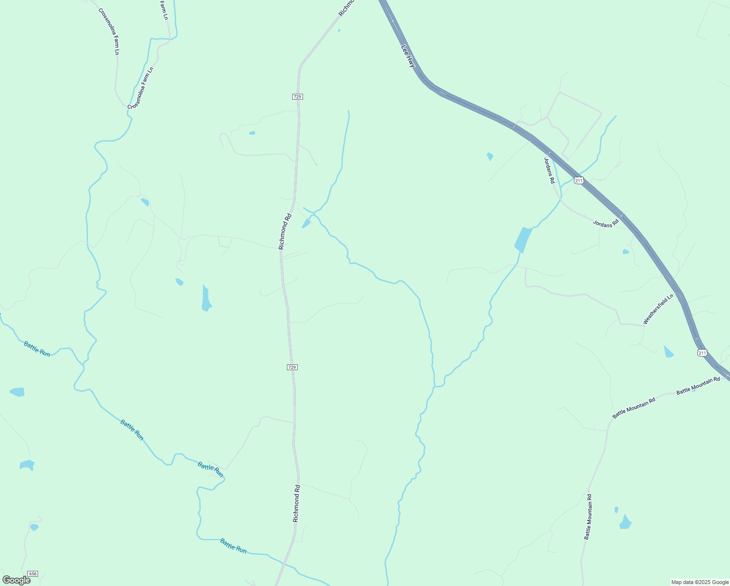 map of restaurants, bars, coffee shops, grocery stores, and more near 61 Sassafras Lane in Amissville