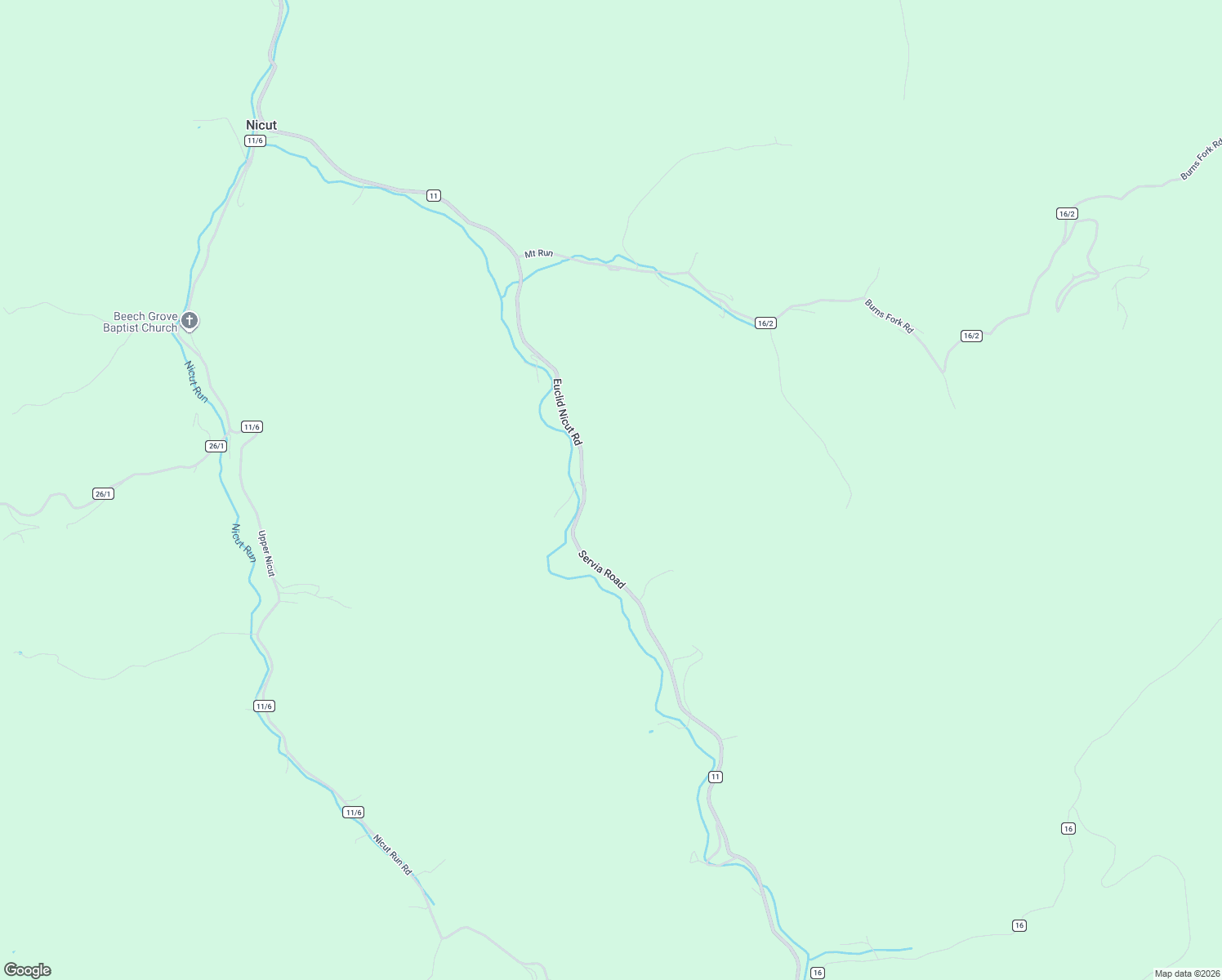 map of restaurants, bars, coffee shops, grocery stores, and more near 75 Hc 73 in Rosedale