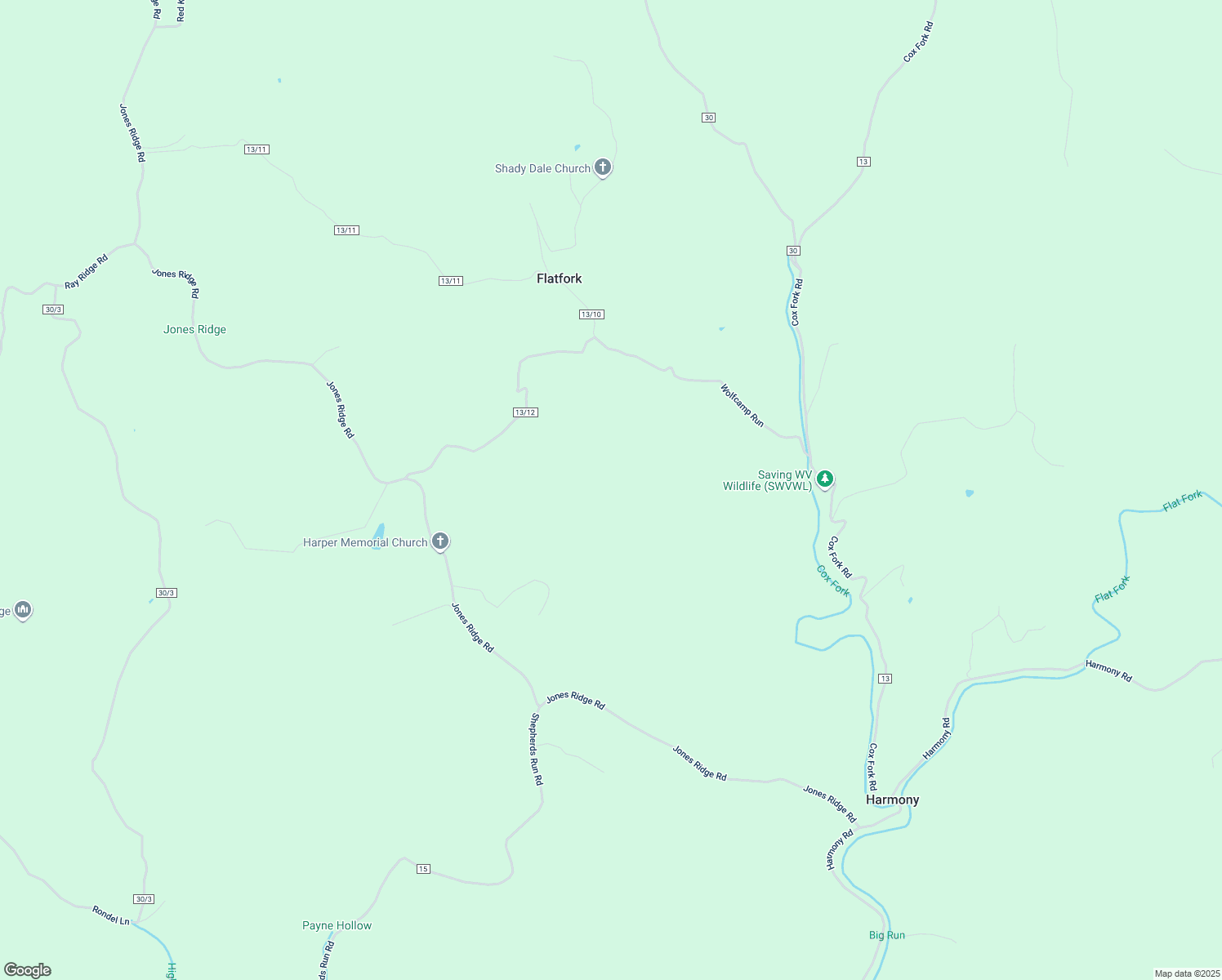 map of restaurants, bars, coffee shops, grocery stores, and more near in Gandeeville