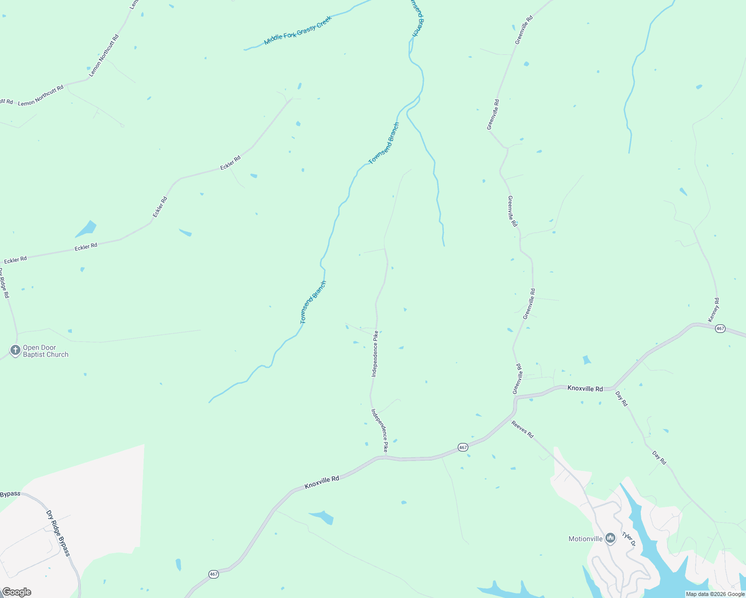 map of restaurants, bars, coffee shops, grocery stores, and more near 810 Independence Pike in Dry Ridge