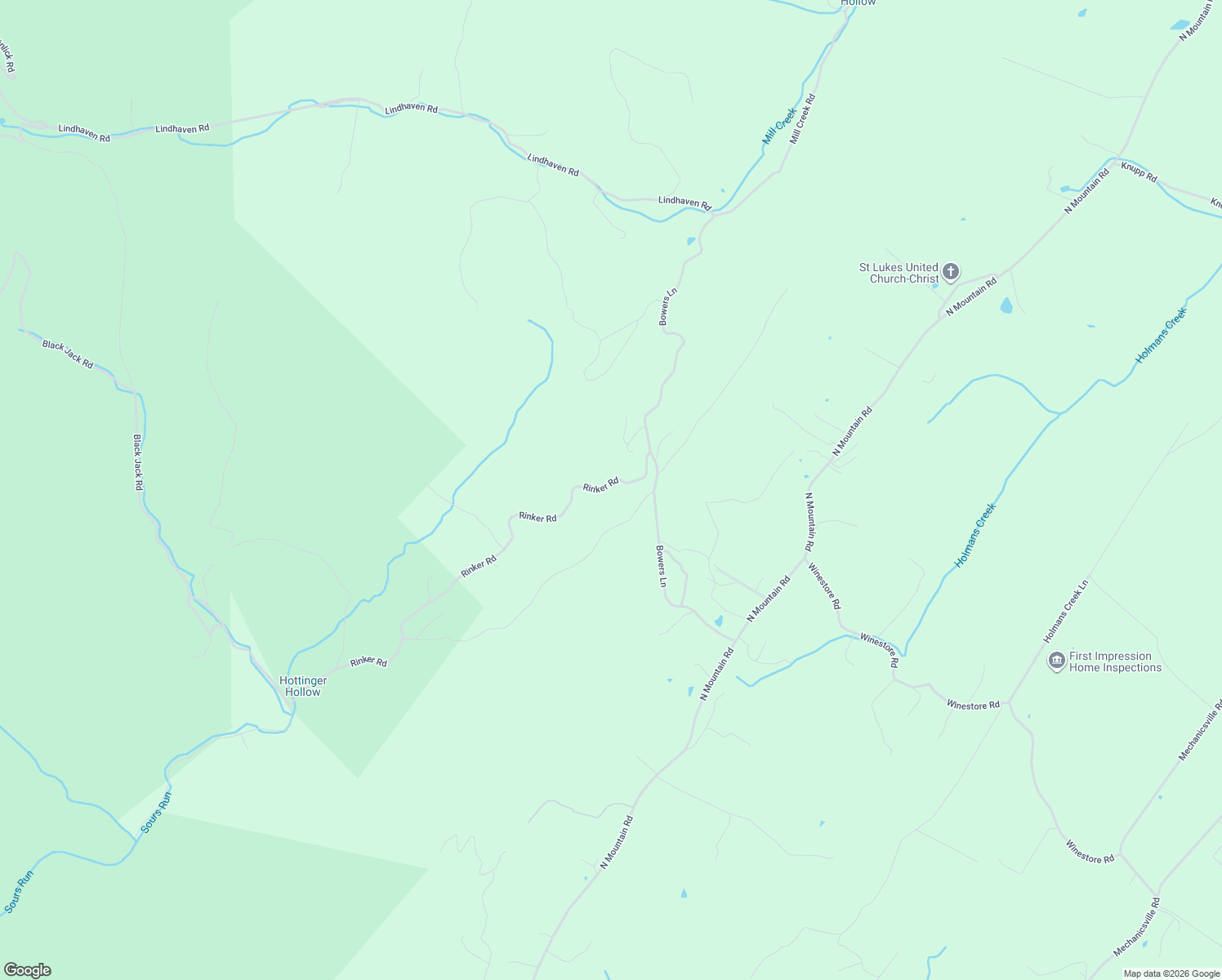 map of restaurants, bars, coffee shops, grocery stores, and more near 19357 Rinker Road in Broadway