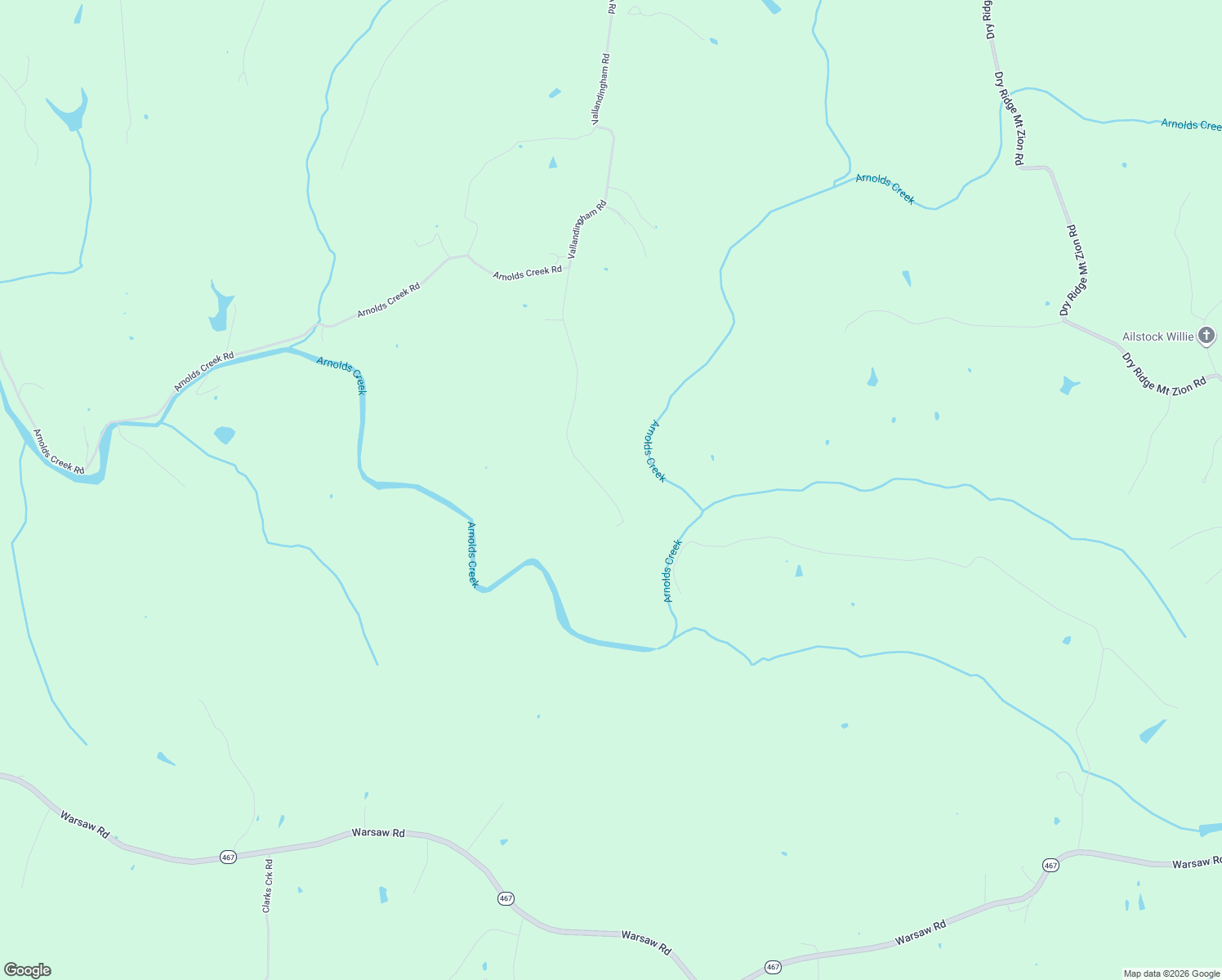 map of restaurants, bars, coffee shops, grocery stores, and more near 960 Vallandingham Road in Dry Ridge