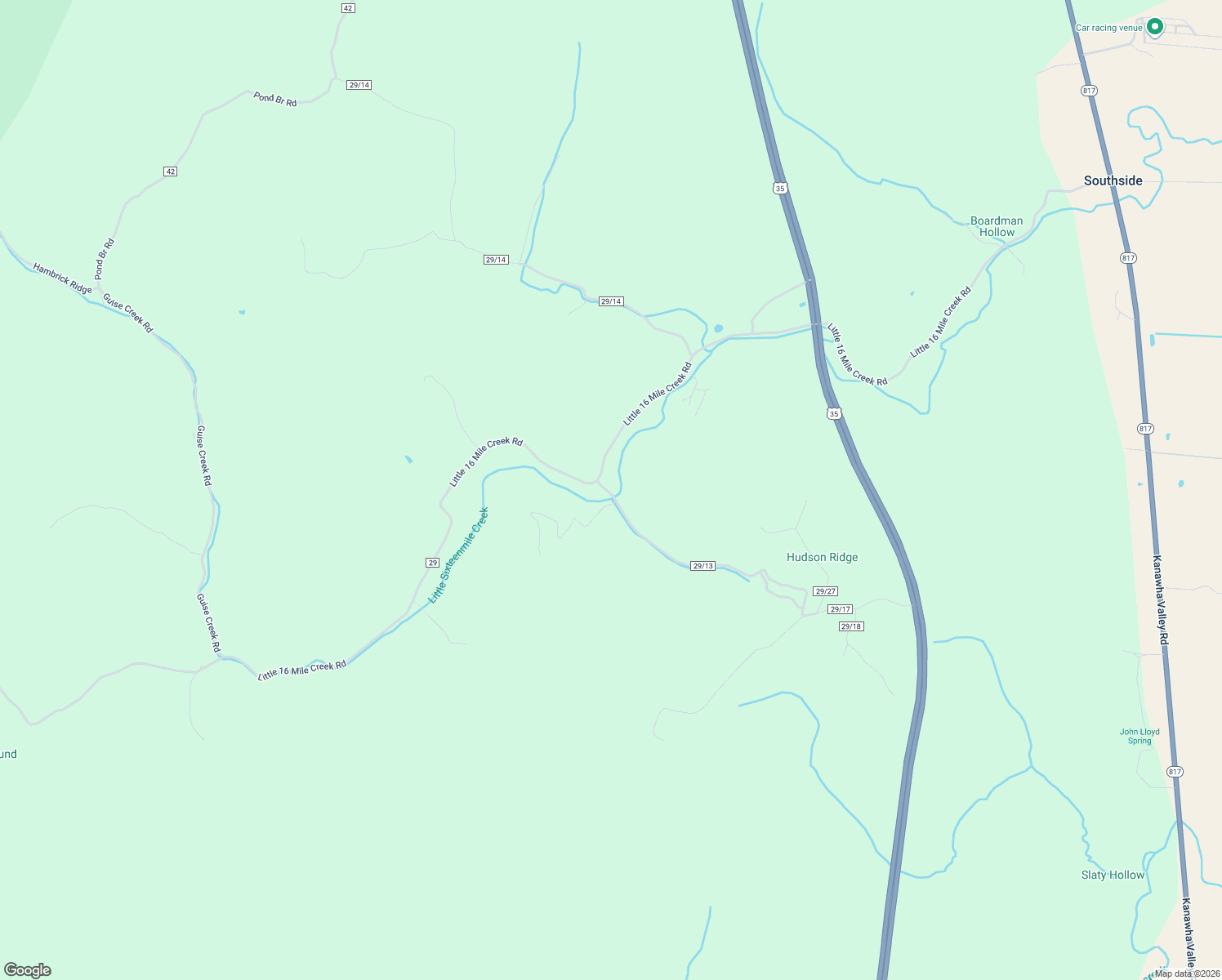 map of restaurants, bars, coffee shops, grocery stores, and more near 3981 16 Mile Road in Southside