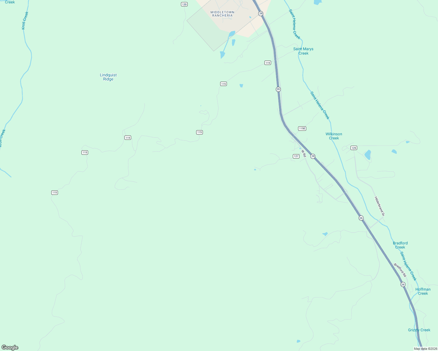 map of restaurants, bars, coffee shops, grocery stores, and more near 14903 Western Mine Road in Middletown