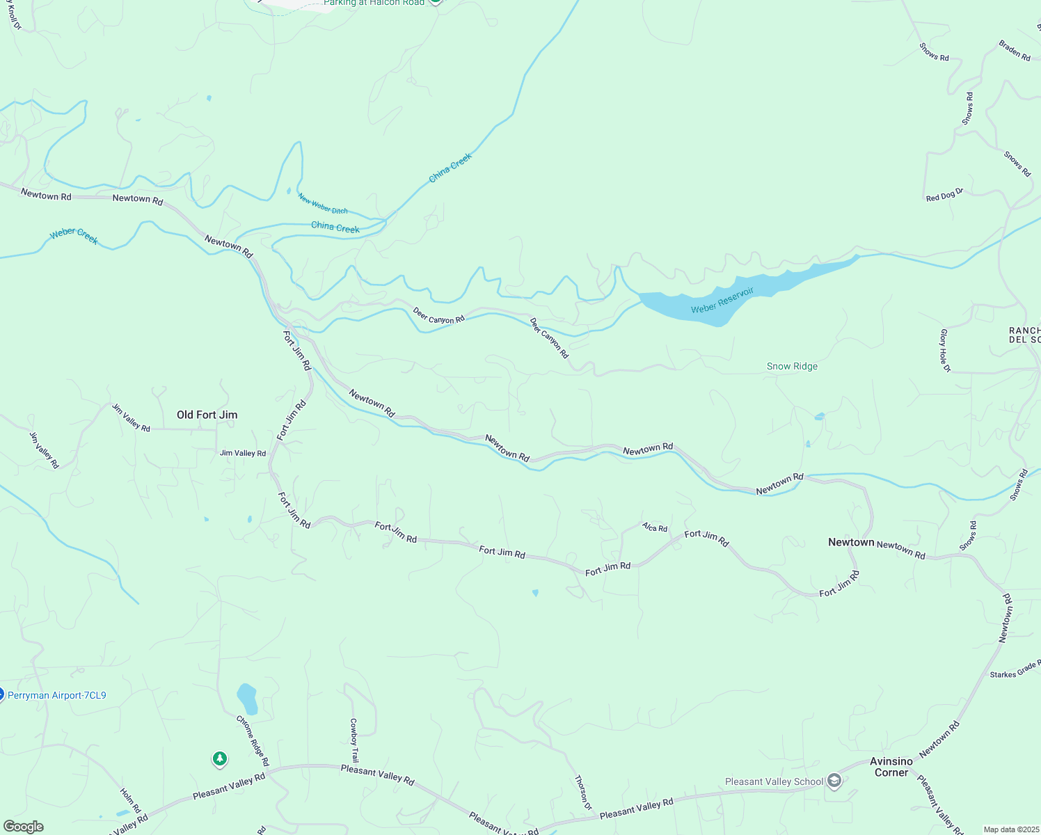 map of restaurants, bars, coffee shops, grocery stores, and more near 4700 Green Canyon Road in Placerville