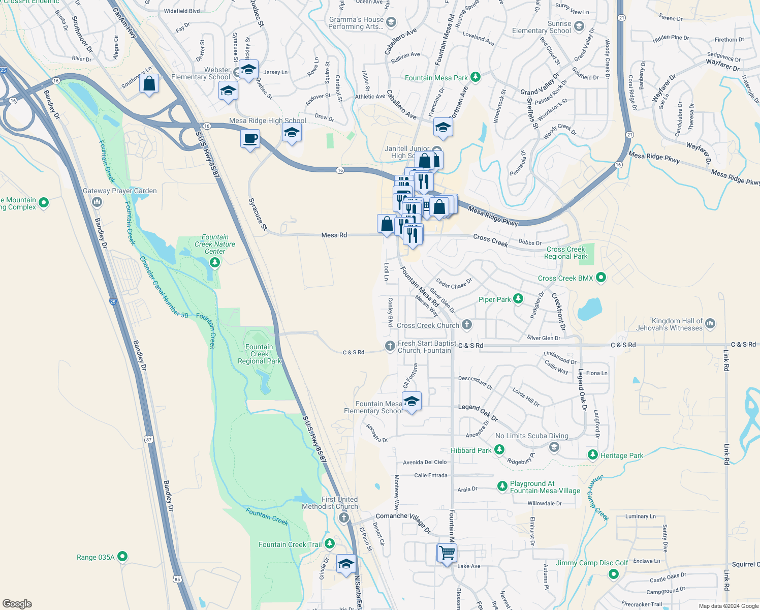323 Cumming Avenue, SecurityWidefield CO Walk Score
