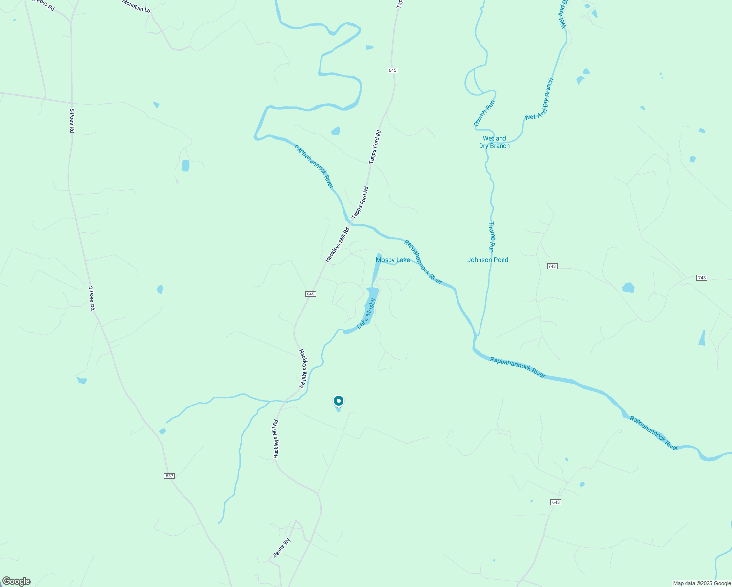 map of restaurants, bars, coffee shops, grocery stores, and more near 316 Pine Drive in Amissville