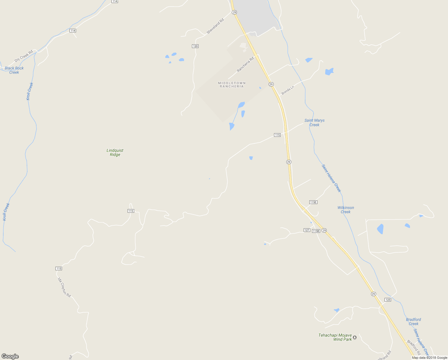 map of restaurants, bars, coffee shops, grocery stores, and more near 15306 Western Mine Road in Middletown