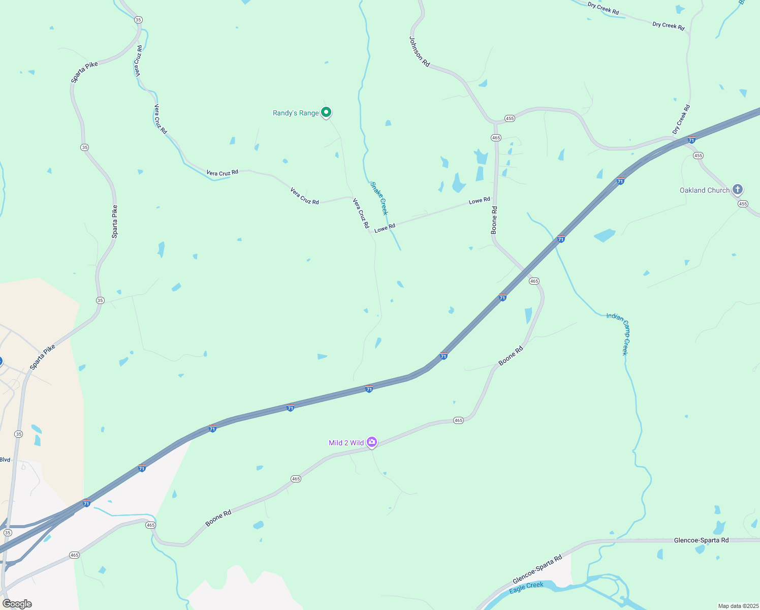 map of restaurants, bars, coffee shops, grocery stores, and more near Vera Cruz Lane in Gallatin County
