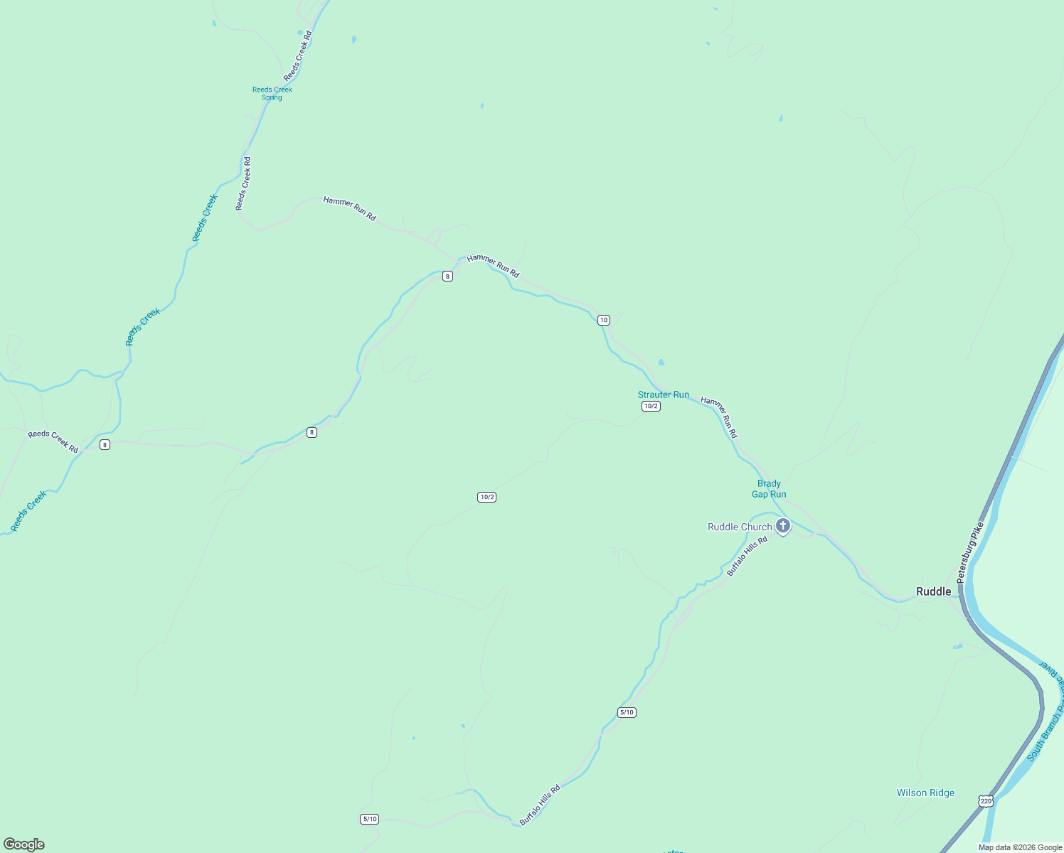 map of restaurants, bars, coffee shops, grocery stores, and more near in Ruddle