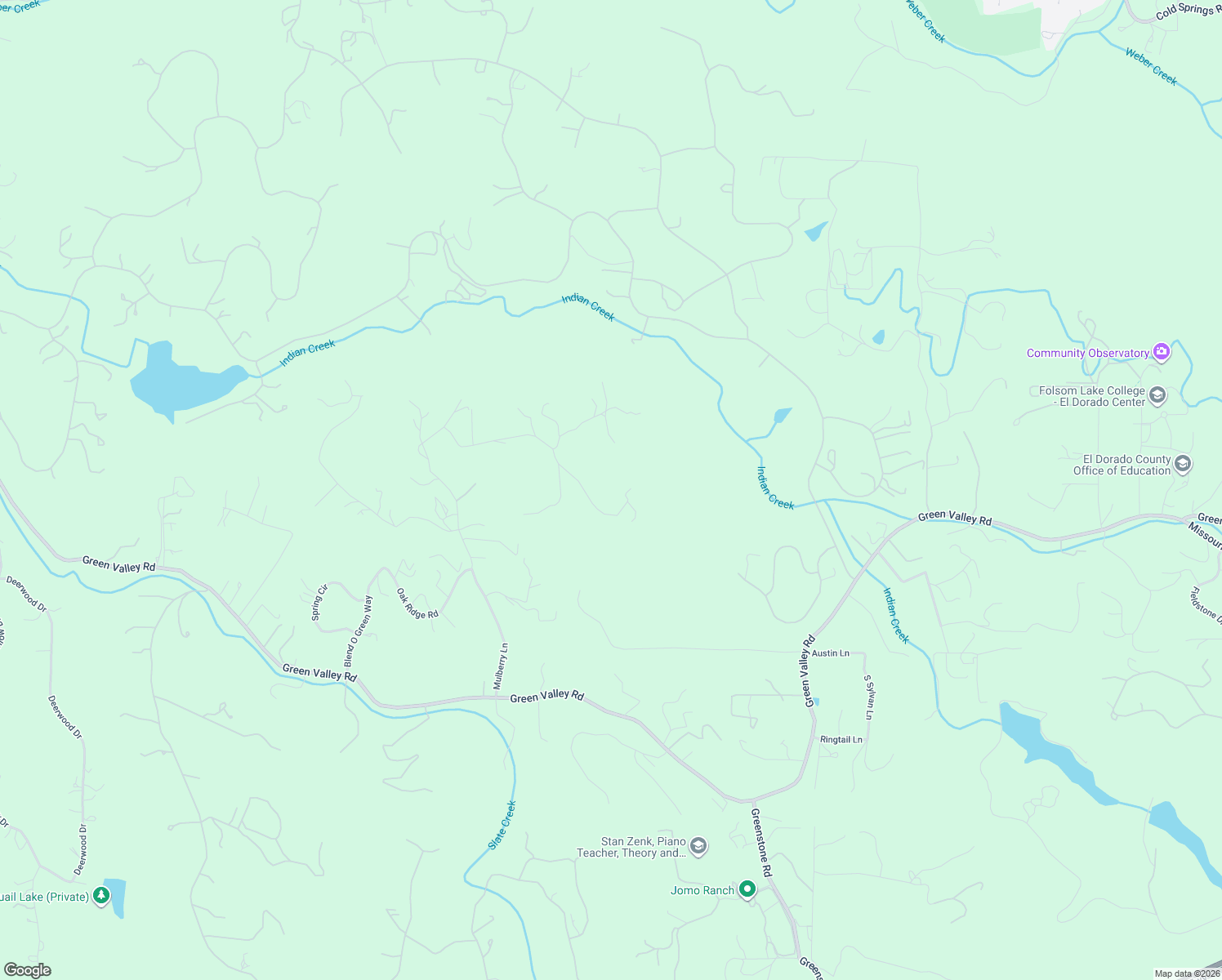 map of restaurants, bars, coffee shops, grocery stores, and more near 5825 Dragon Springs Road in Placerville