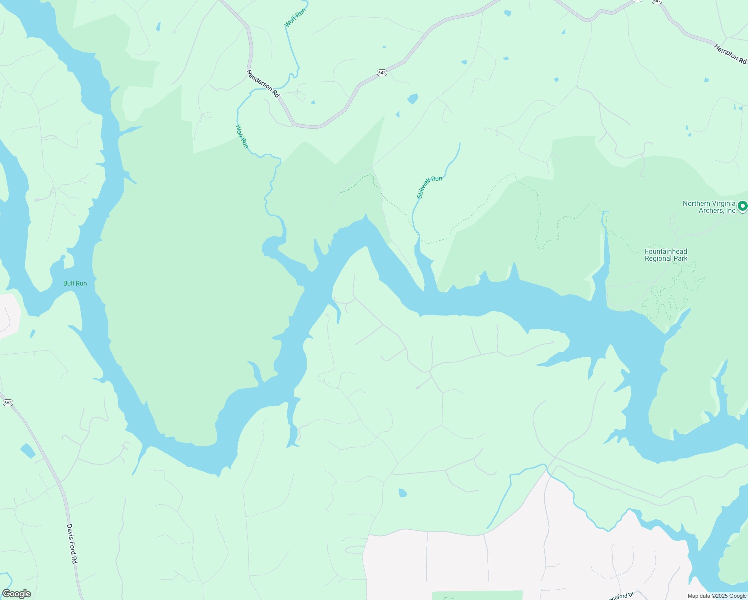 map of restaurants, bars, coffee shops, grocery stores, and more near 4900 Occoquan Overlook in Woodbridge