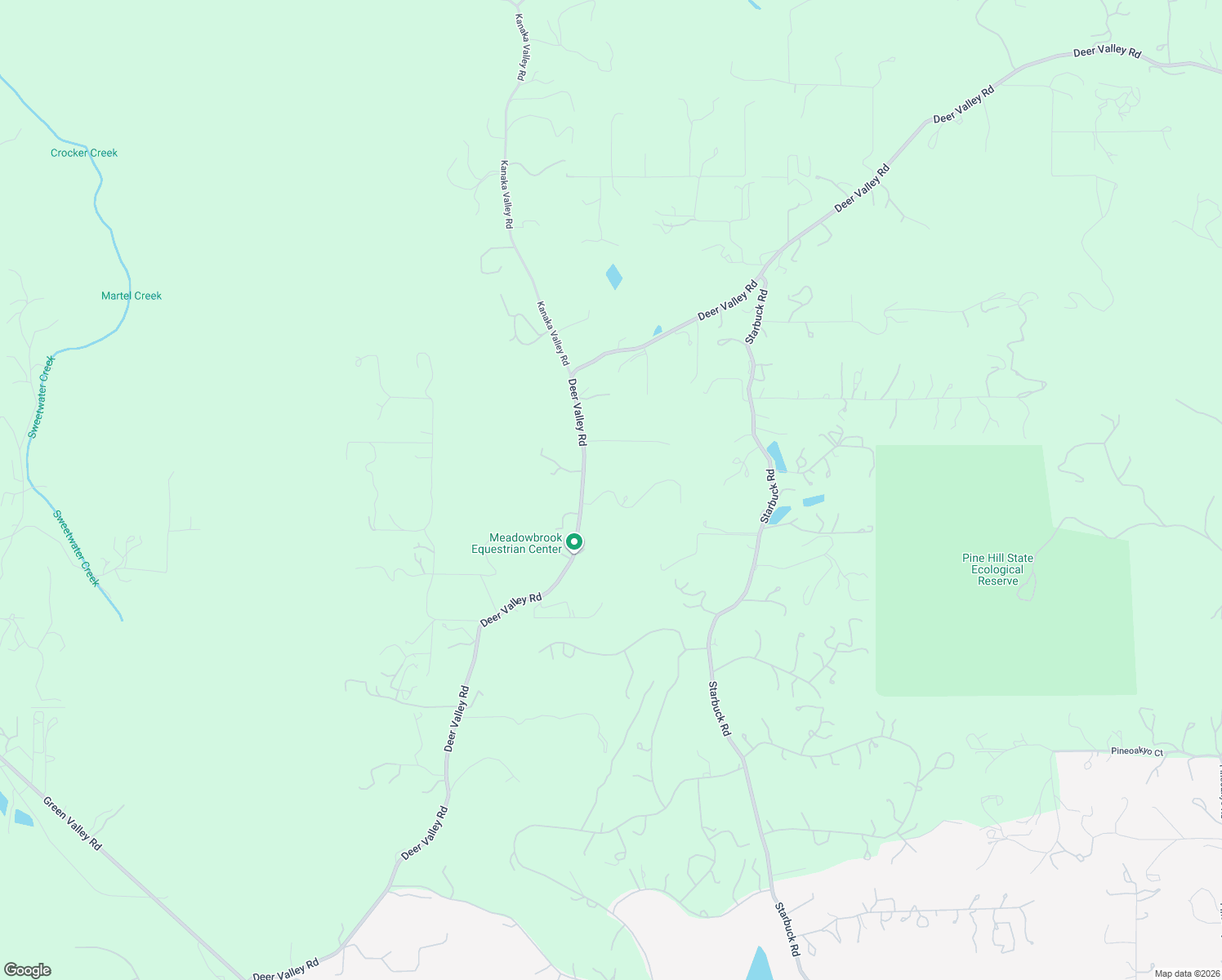 map of restaurants, bars, coffee shops, grocery stores, and more near 5065 Broken Bow Lane in Rescue