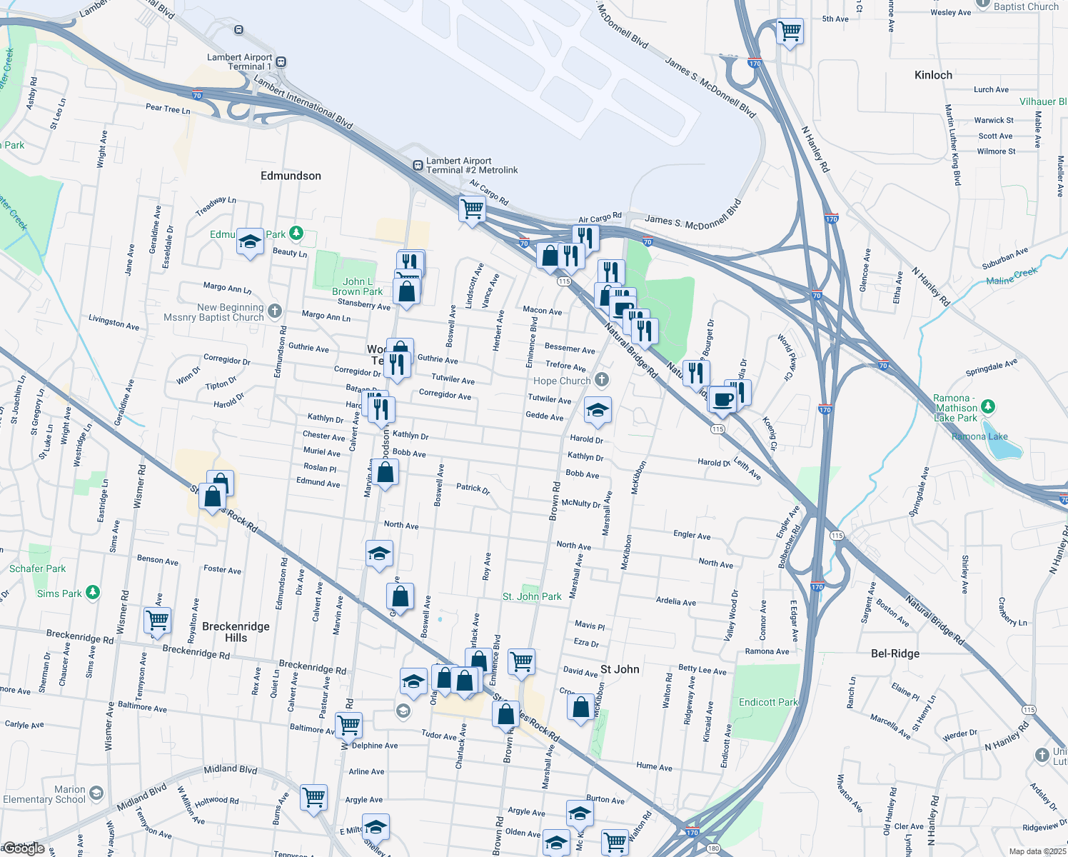map of restaurants, bars, coffee shops, grocery stores, and more near 9017 Harold Drive in Berkeley
