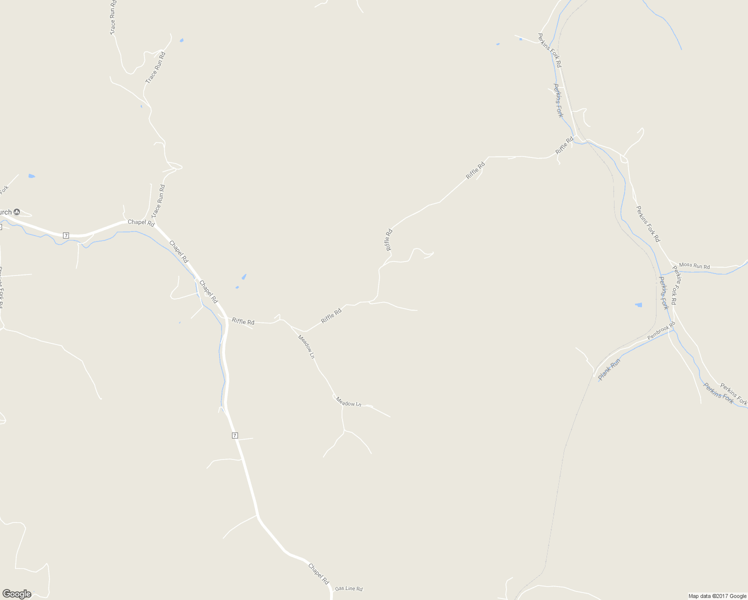 map of restaurants, bars, coffee shops, grocery stores, and more near Perkins Fork Rd in Gassaway