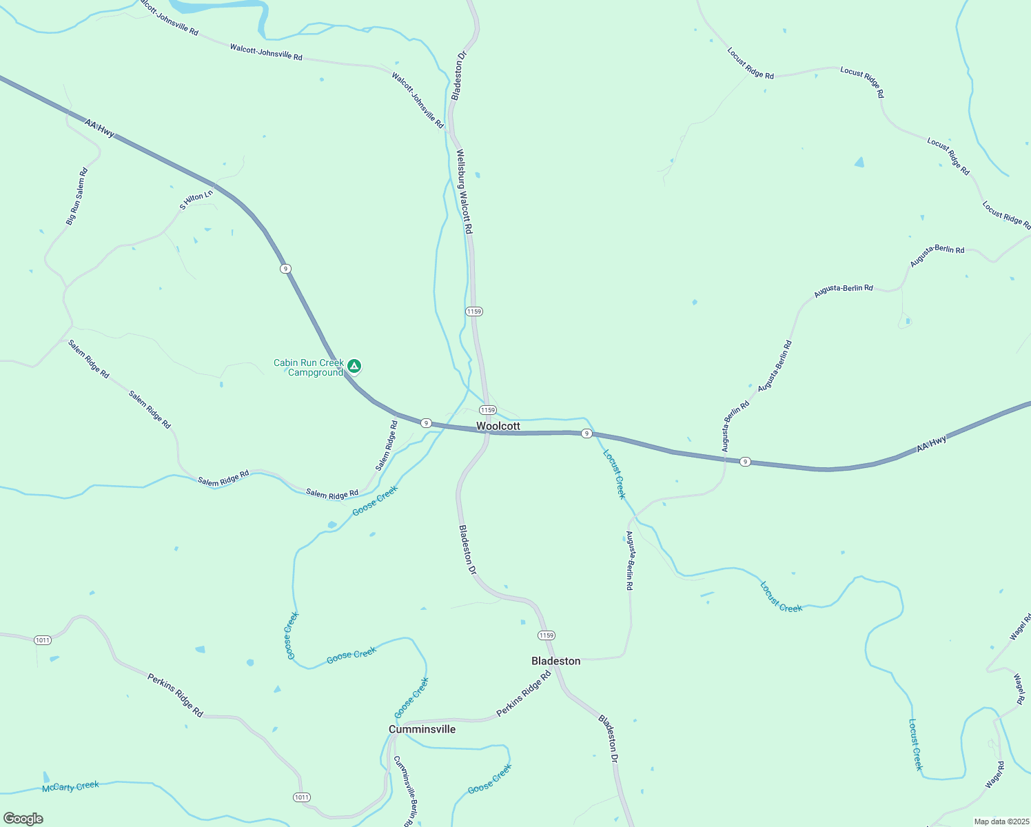 map of restaurants, bars, coffee shops, grocery stores, and more near 91 Wellsburg Walcott Road in Brooksville