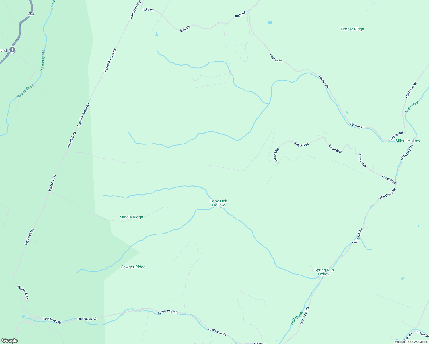 map of restaurants, bars, coffee shops, grocery stores, and more near 1017 North Maple Road in Mount Jackson