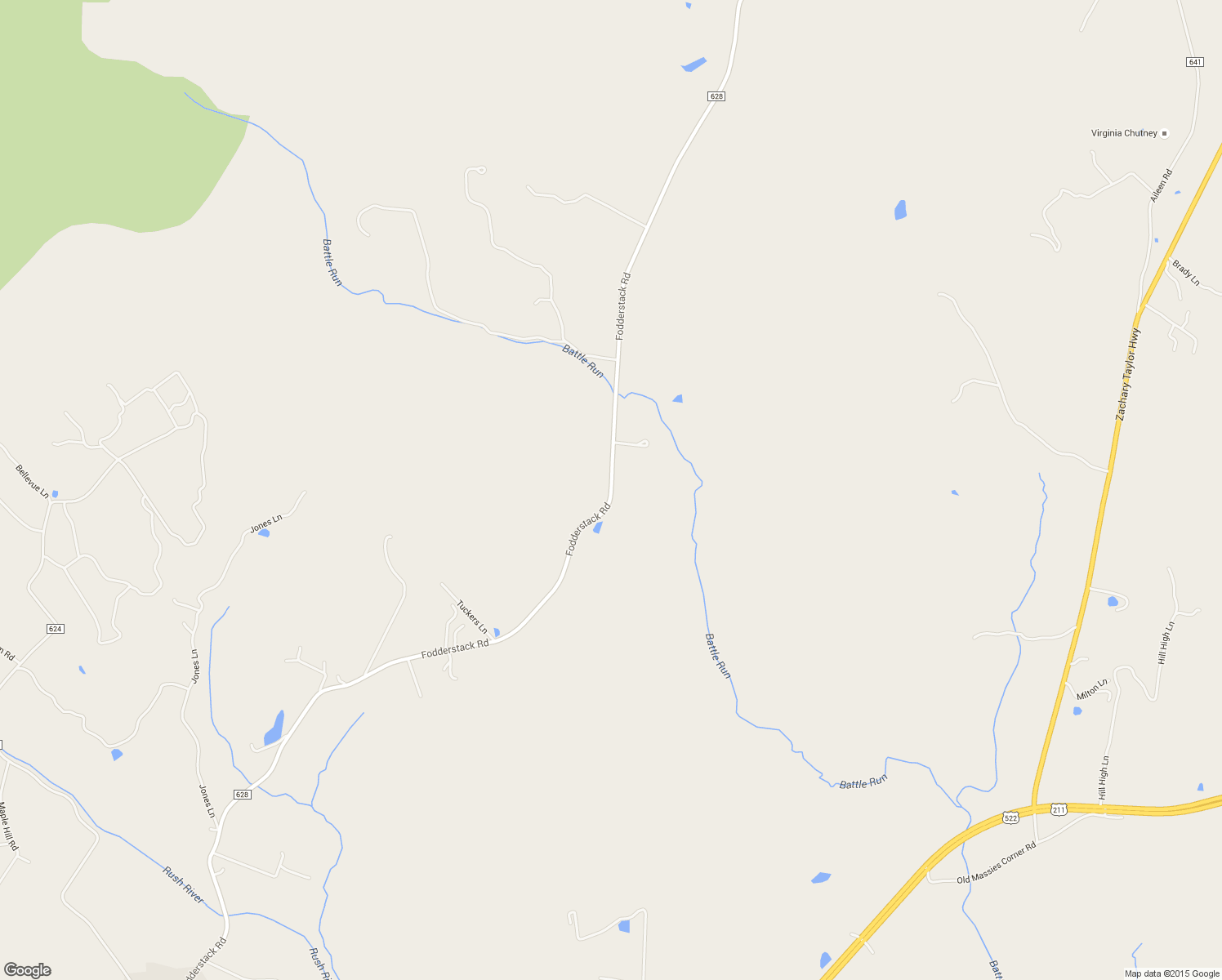 map of restaurants, bars, coffee shops, grocery stores, and more near 388 Fodderstack Road in Washington