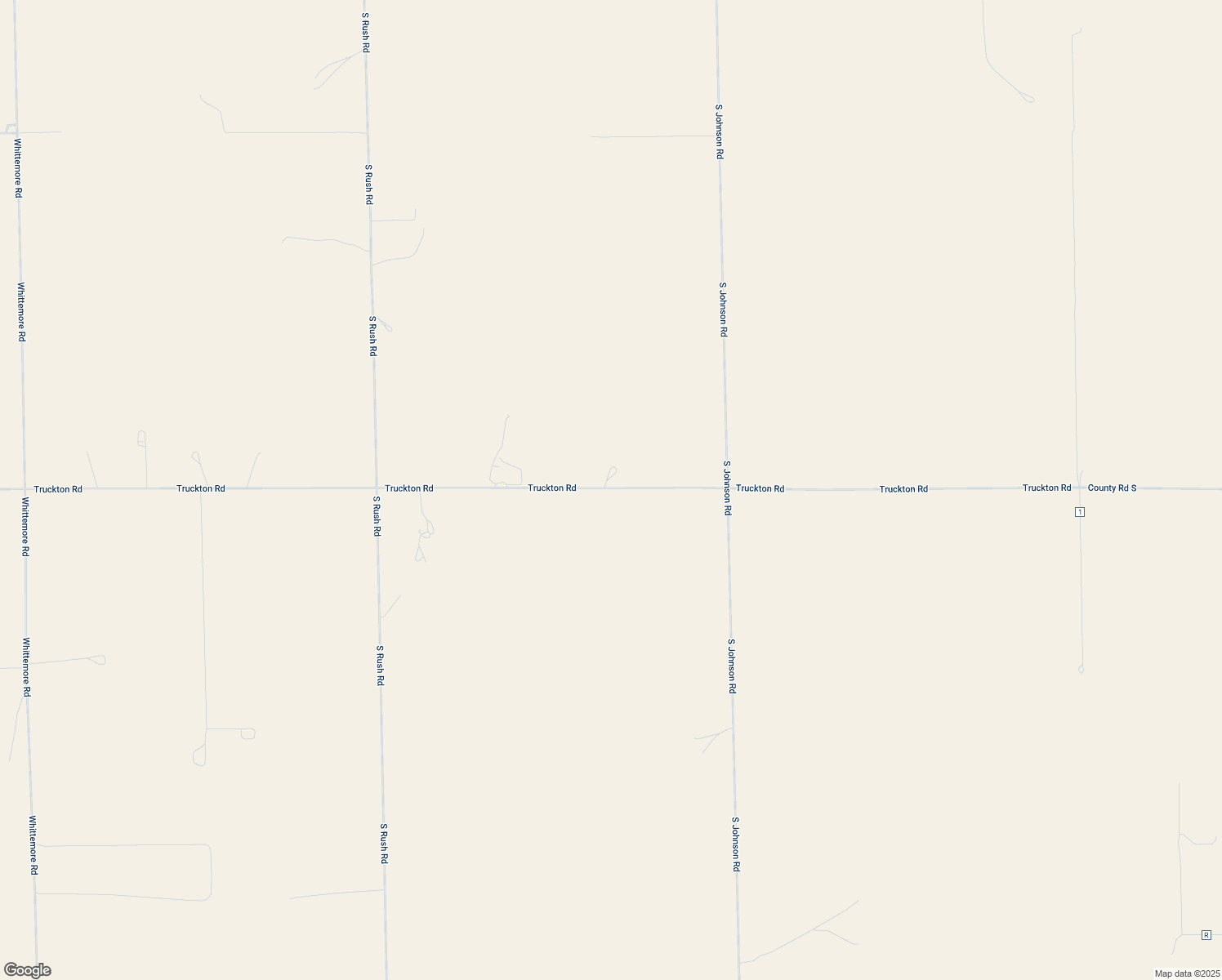 map of restaurants, bars, coffee shops, grocery stores, and more near 40155 Truckton Road in Rush