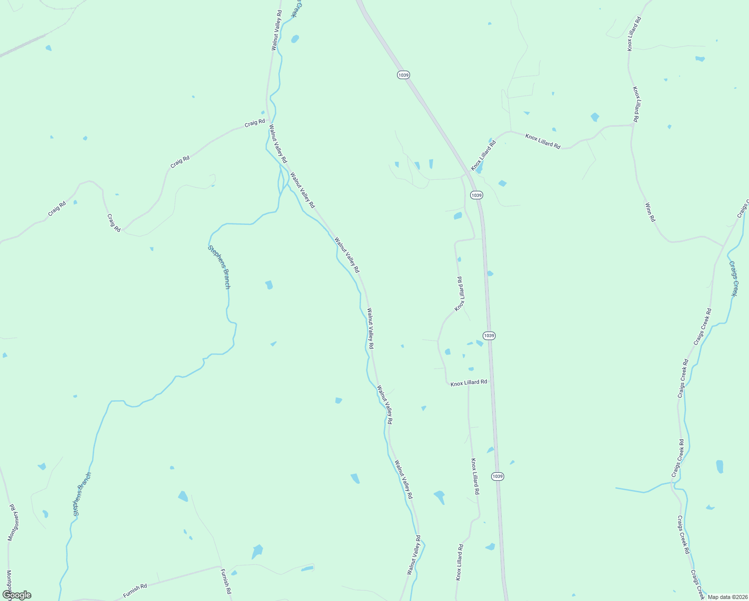 map of restaurants, bars, coffee shops, grocery stores, and more near Walnut Valley Road in Ghent