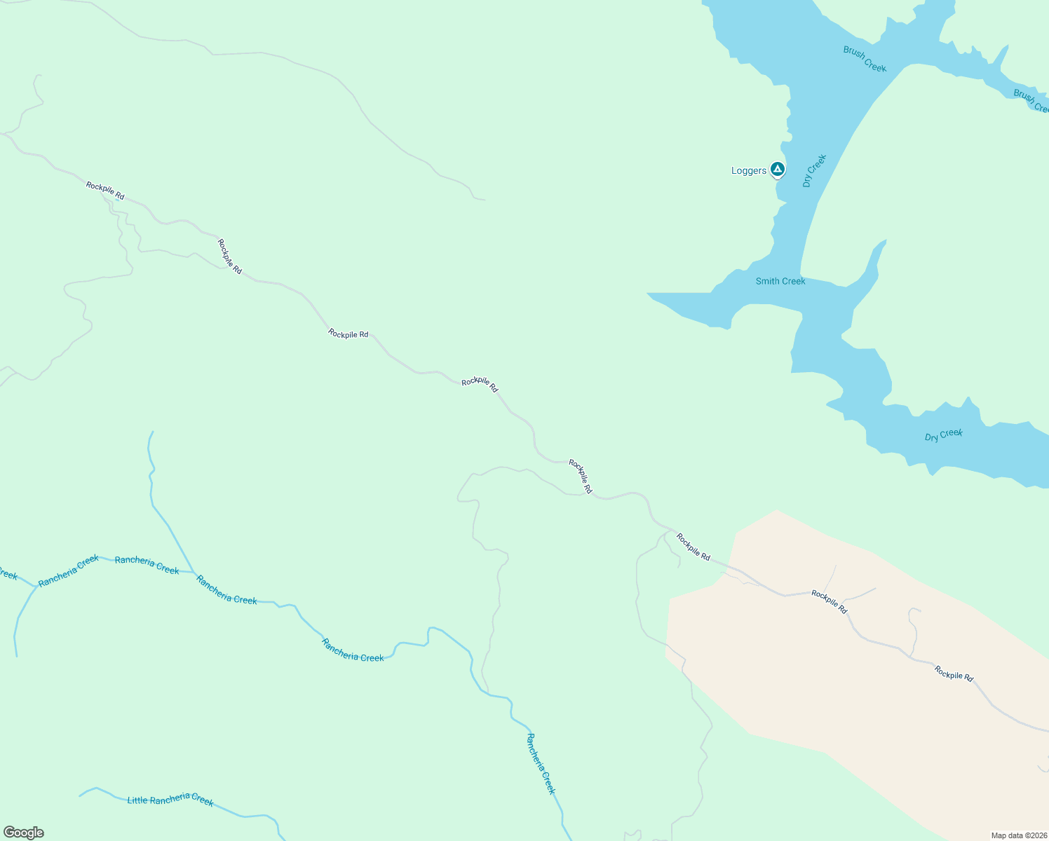 map of restaurants, bars, coffee shops, grocery stores, and more near Rockpile Road in Geyserville