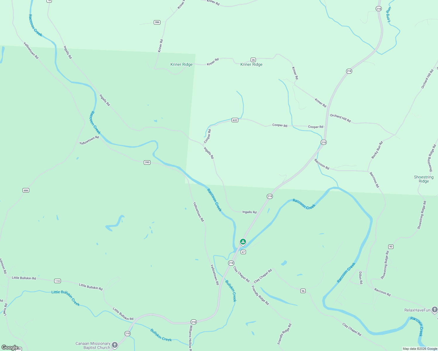 map of restaurants, bars, coffee shops, grocery stores, and more near 3913 Ingalls Road in Gallipolis