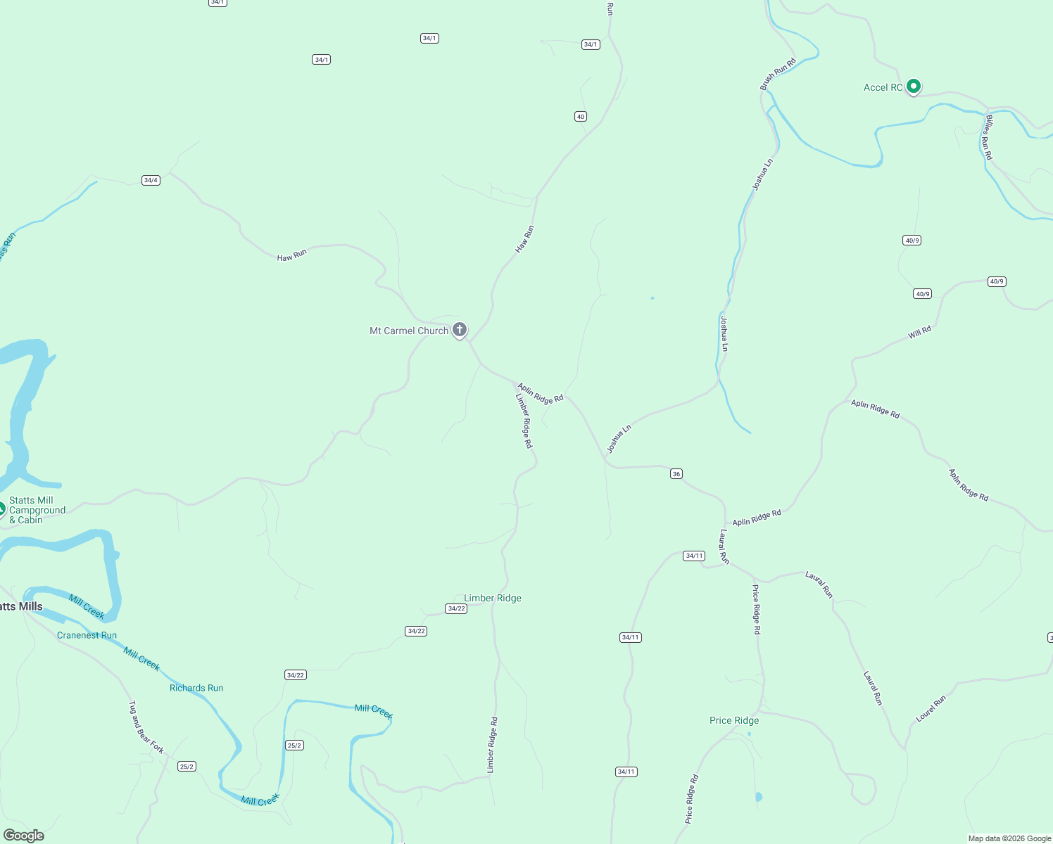 map of restaurants, bars, coffee shops, grocery stores, and more near 146 Limber Ridge Road in Ripley