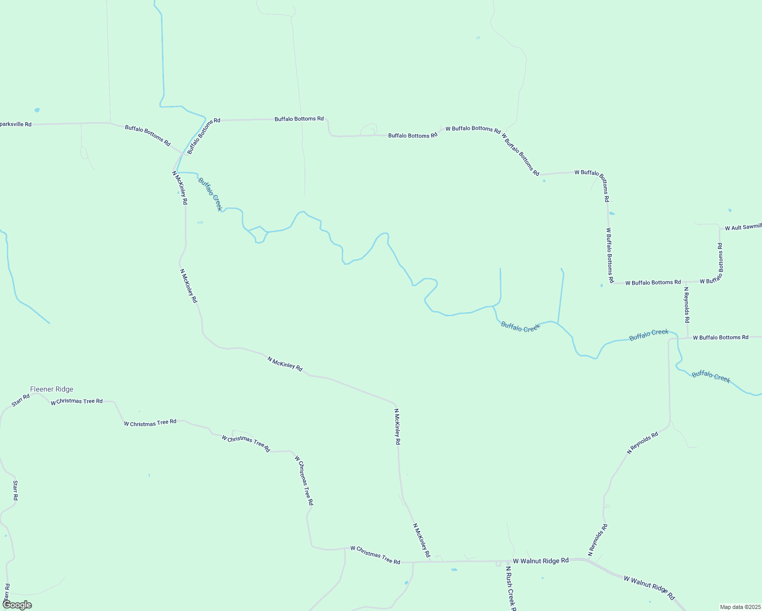 map of restaurants, bars, coffee shops, grocery stores, and more near 9833 North McKinley Road in Campbellsburg