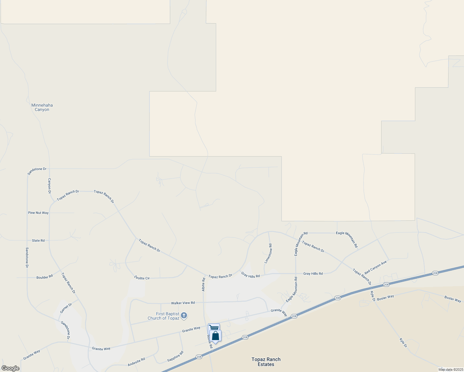 map of restaurants, bars, coffee shops, grocery stores, and more near 3915 Sandstone Drive in Douglas County