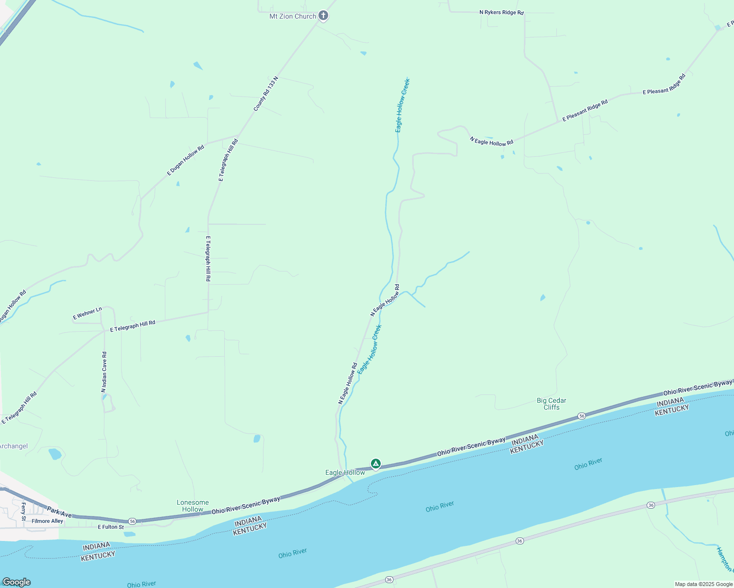 map of restaurants, bars, coffee shops, grocery stores, and more near 543 North Eagle Hollow Road in Madison