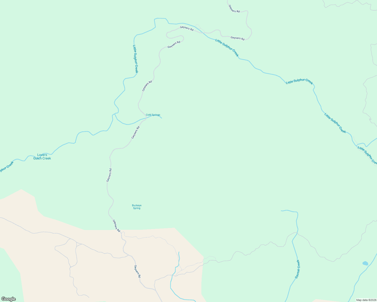 map of restaurants, bars, coffee shops, grocery stores, and more near Geysers Road in Geyserville