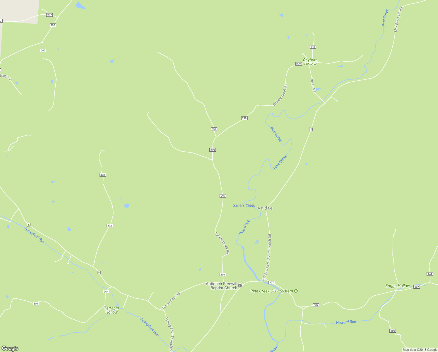 map of restaurants, bars, coffee shops, grocery stores, and more near 695 Salters Creek Road in Wheelersburg