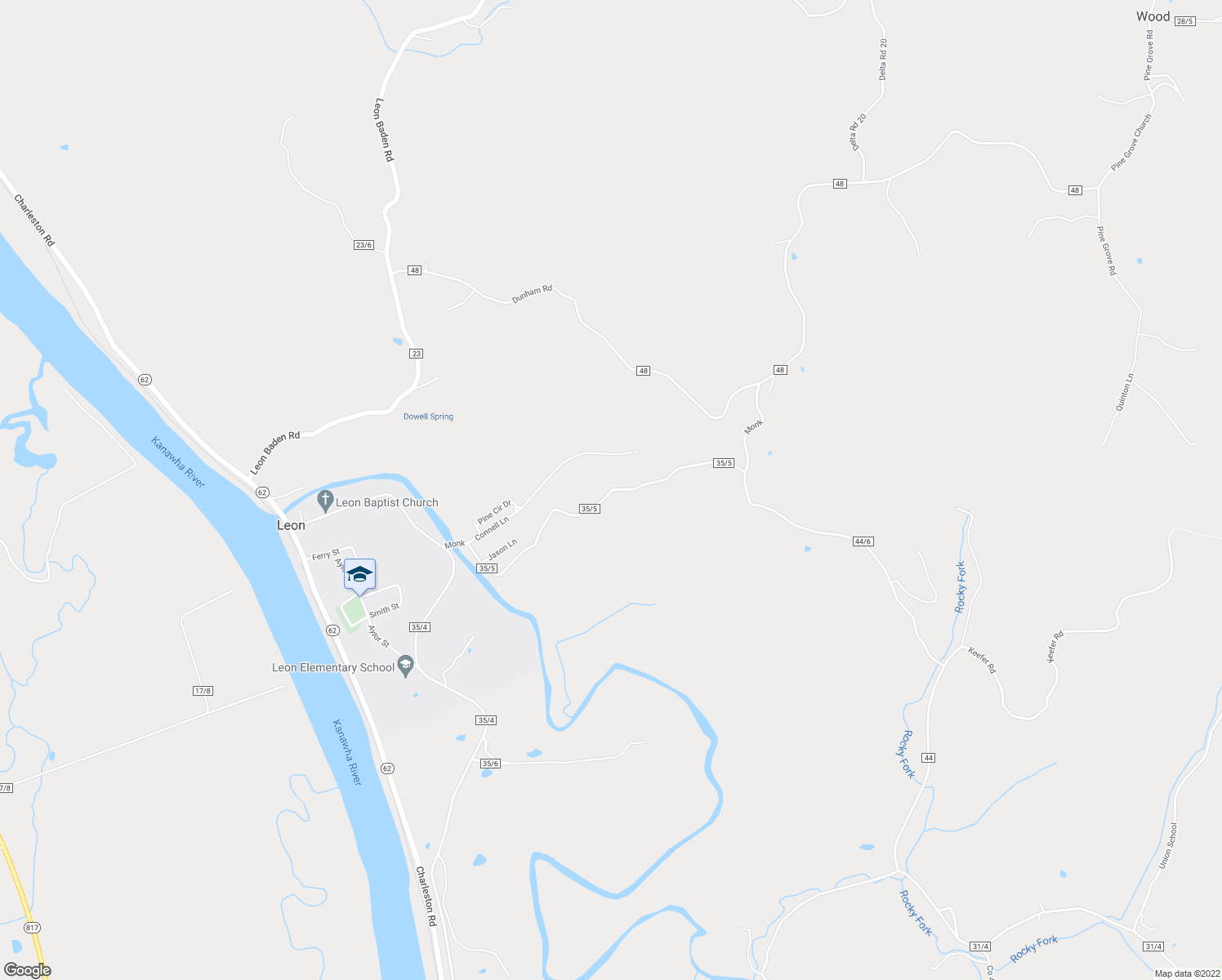 map of restaurants, bars, coffee shops, grocery stores, and more near Monk in Leon