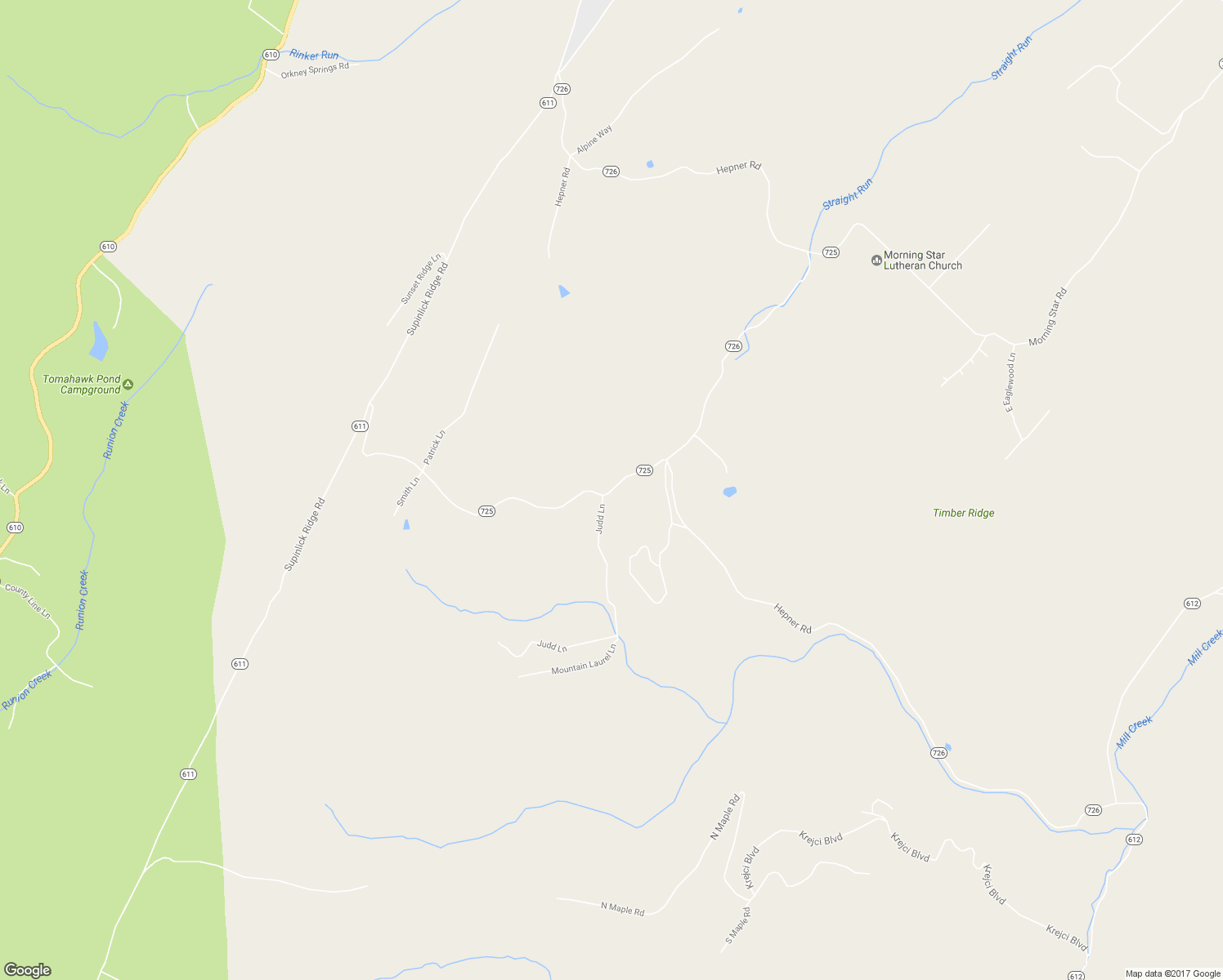 map of restaurants, bars, coffee shops, grocery stores, and more near 297 Rolly Road in Mount Jackson