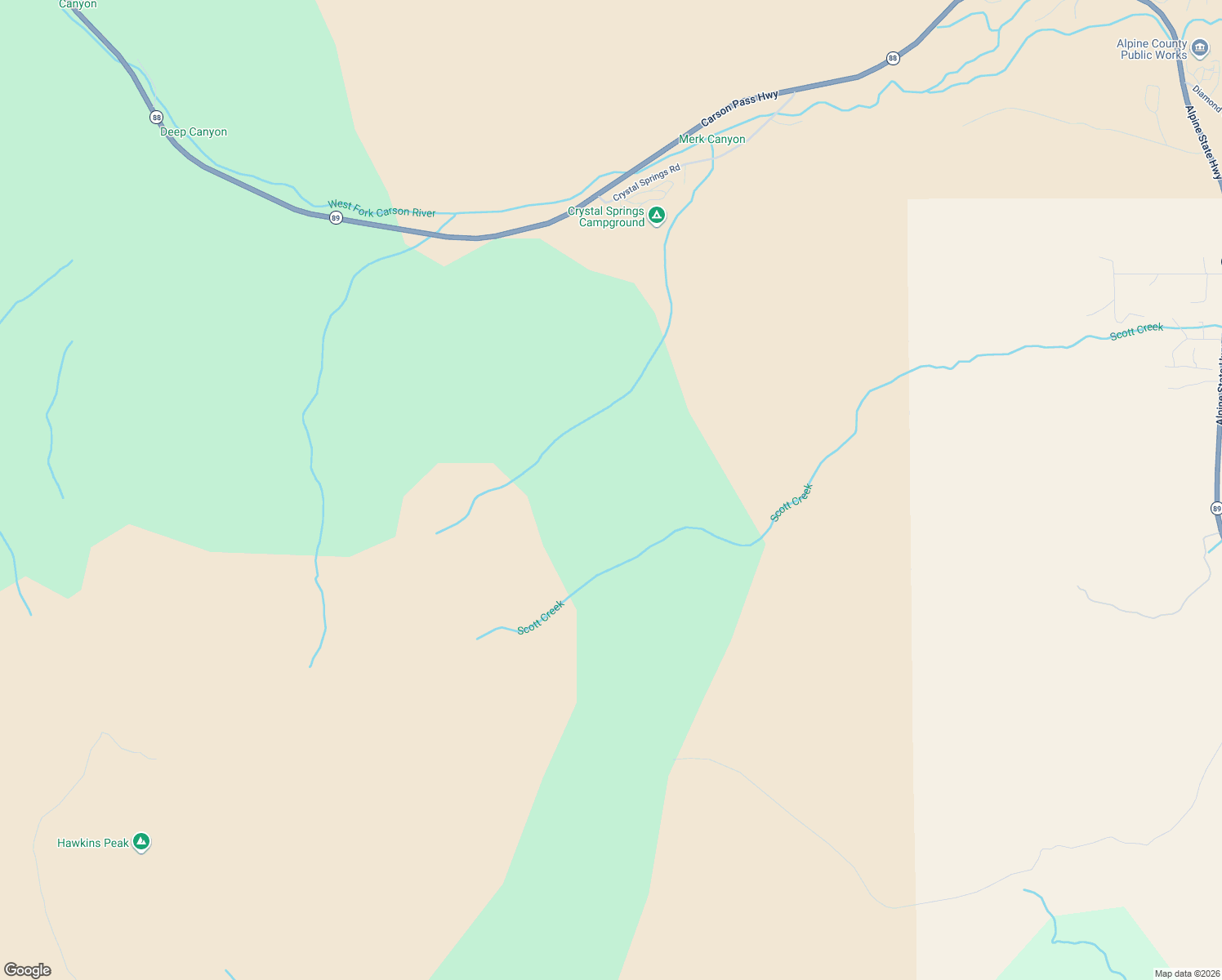 map of restaurants, bars, coffee shops, grocery stores, and more near in Alpine Village