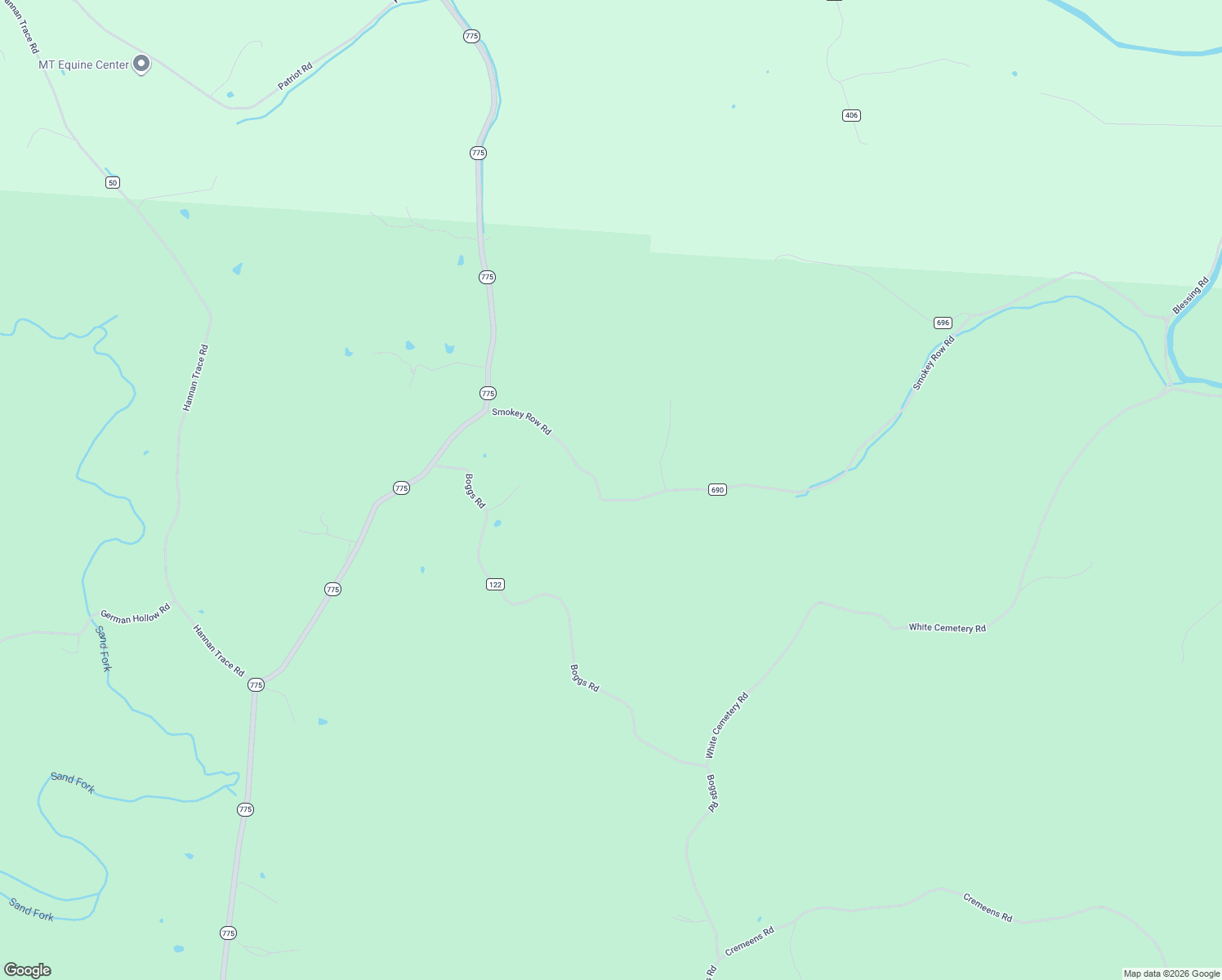 map of restaurants, bars, coffee shops, grocery stores, and more near 3162 Smokey Row Road in Patriot